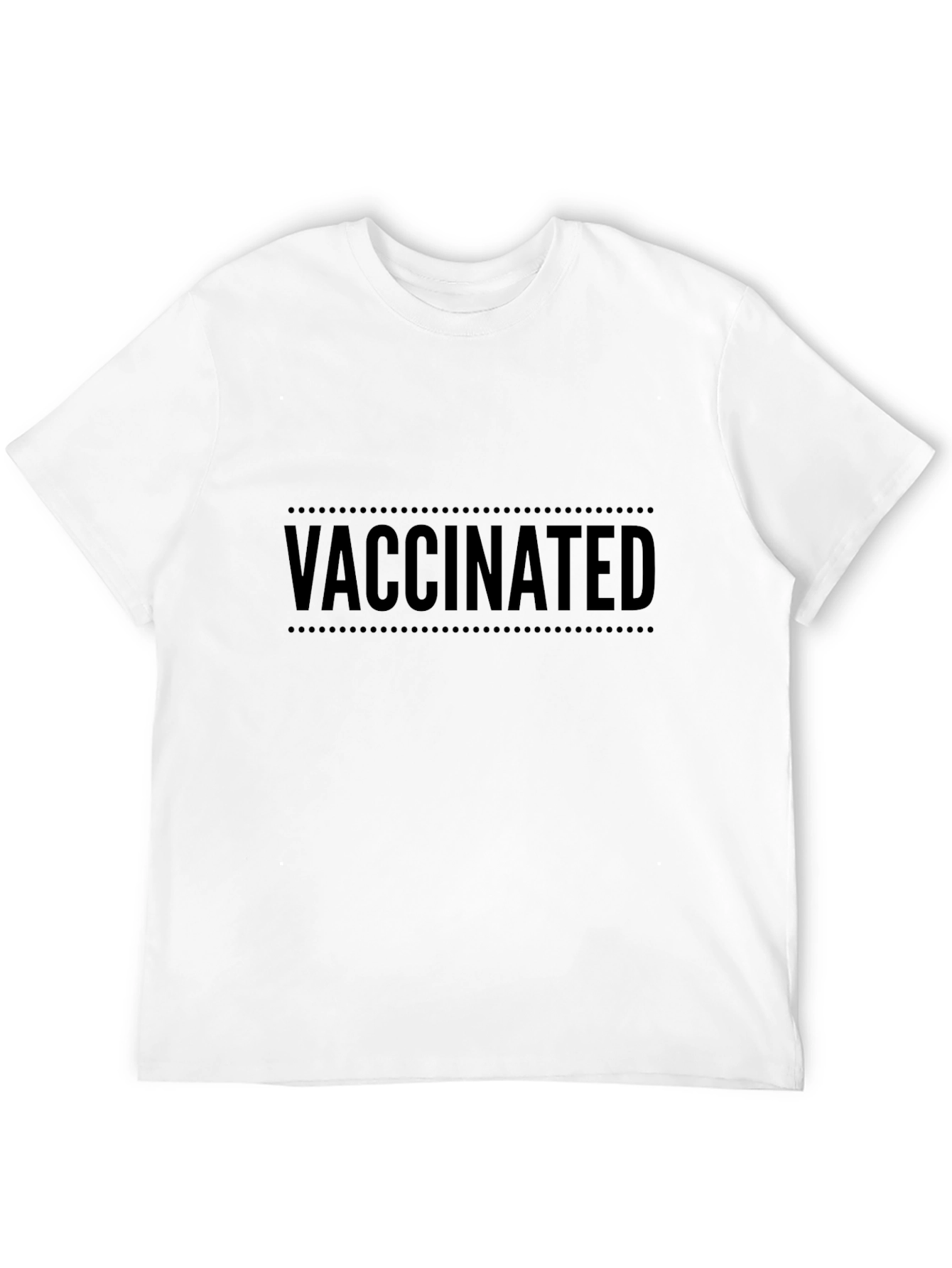 Vaccinated T-Shirt - Show Your Status in Style!