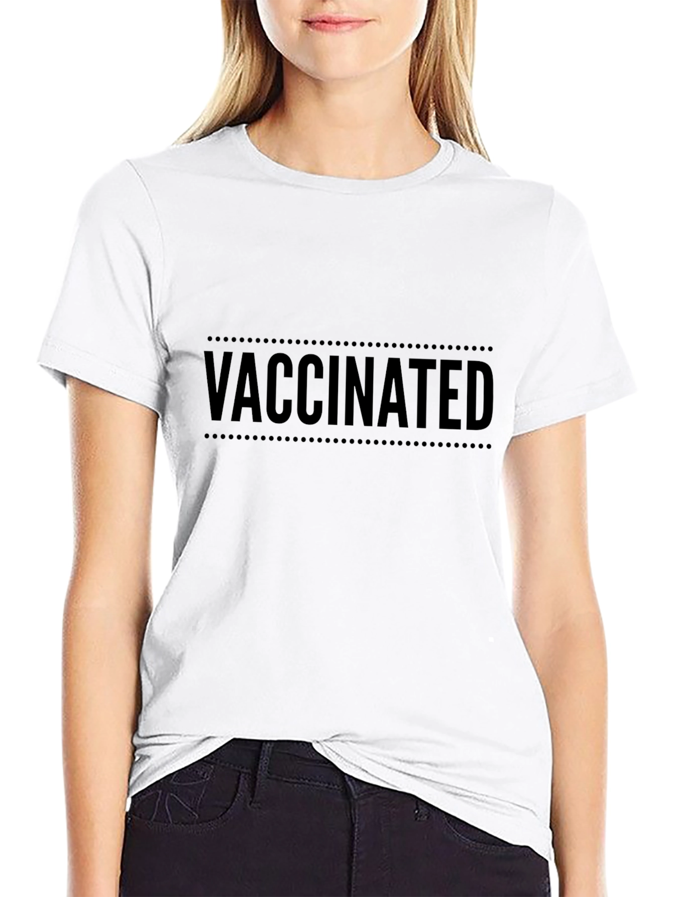 Vaccinated T-Shirt - Show Your Status in Style!