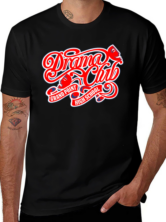 Drama Club High School Black T-Shirt