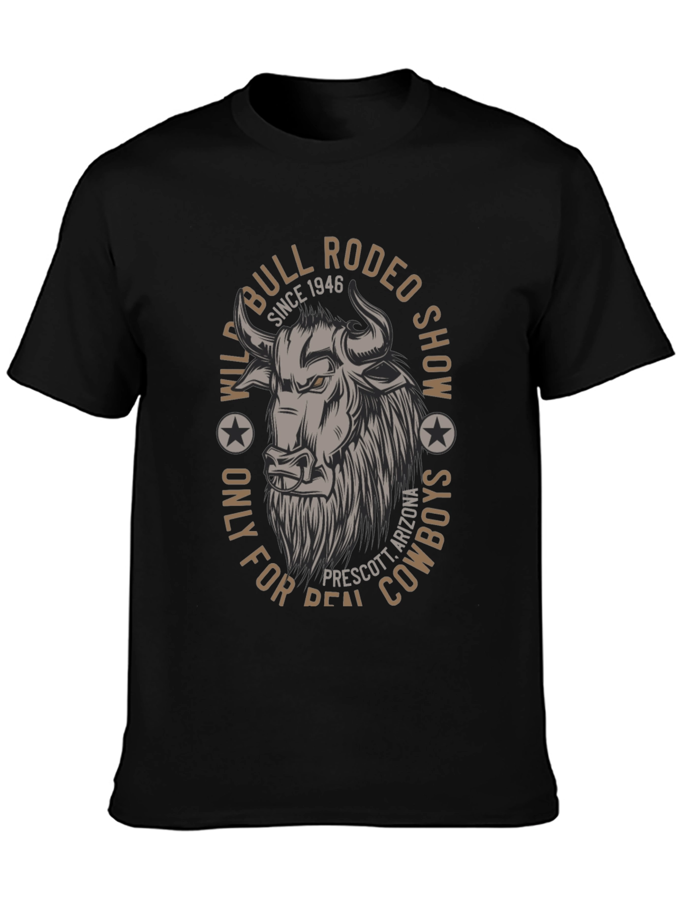 Wild Bull Rodeo Show T-Shirt