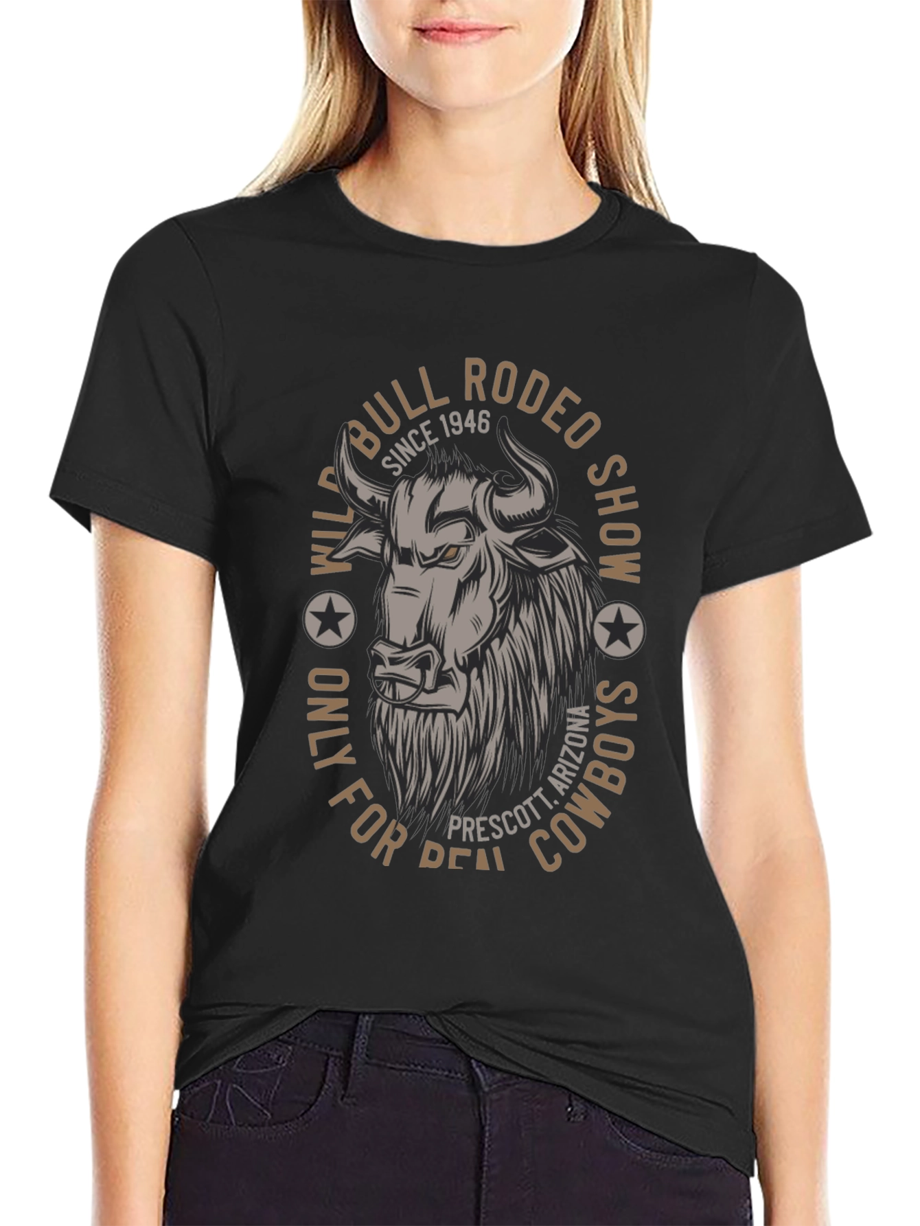 Wild Bull Rodeo Show T-Shirt