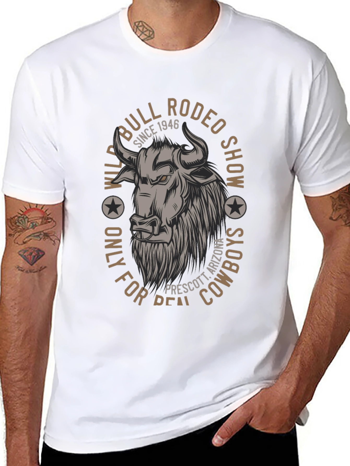 Wild Bull Rodeo Show T-Shirt