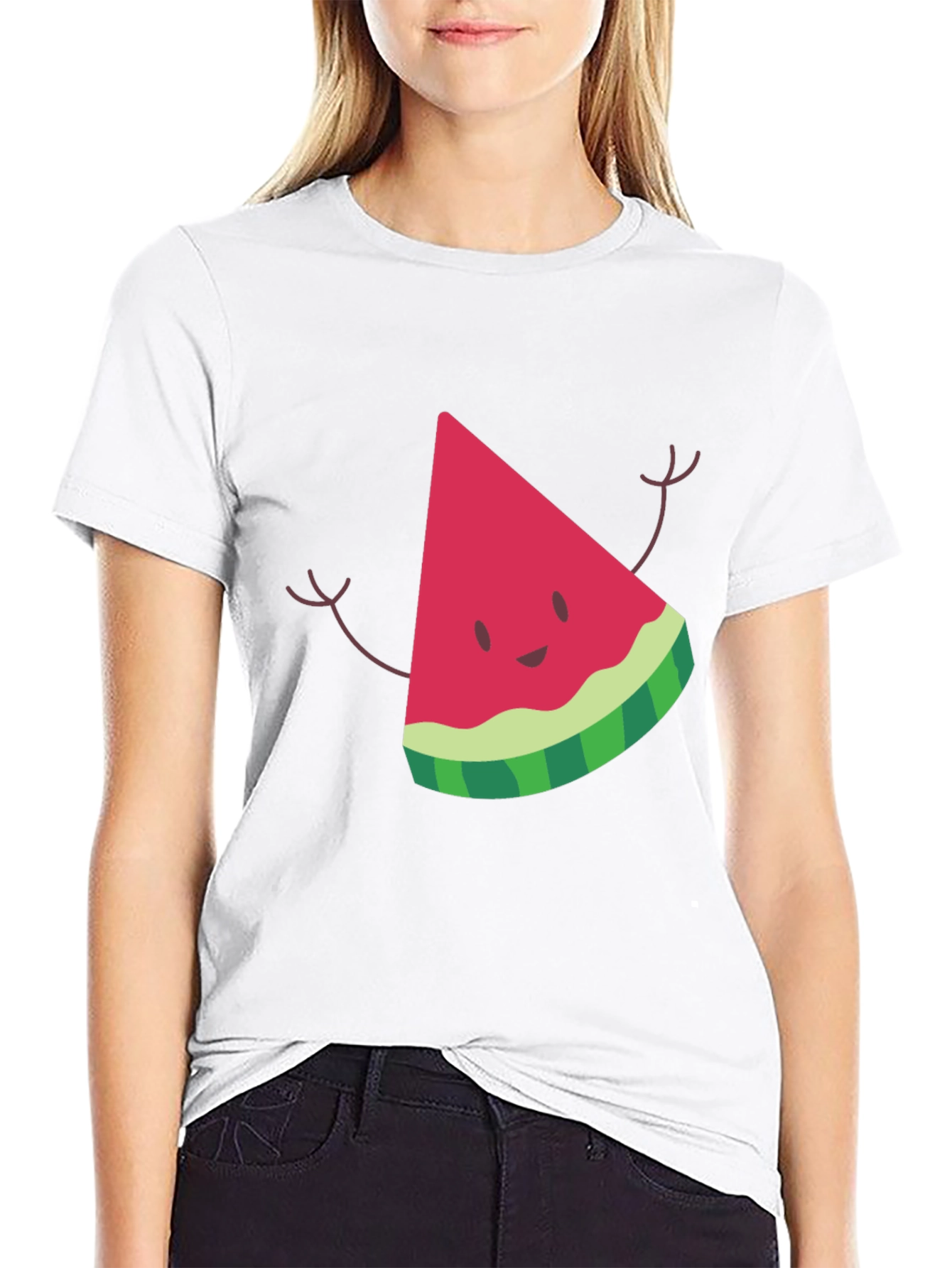 Fun Watermelon Graphic T-Shirt