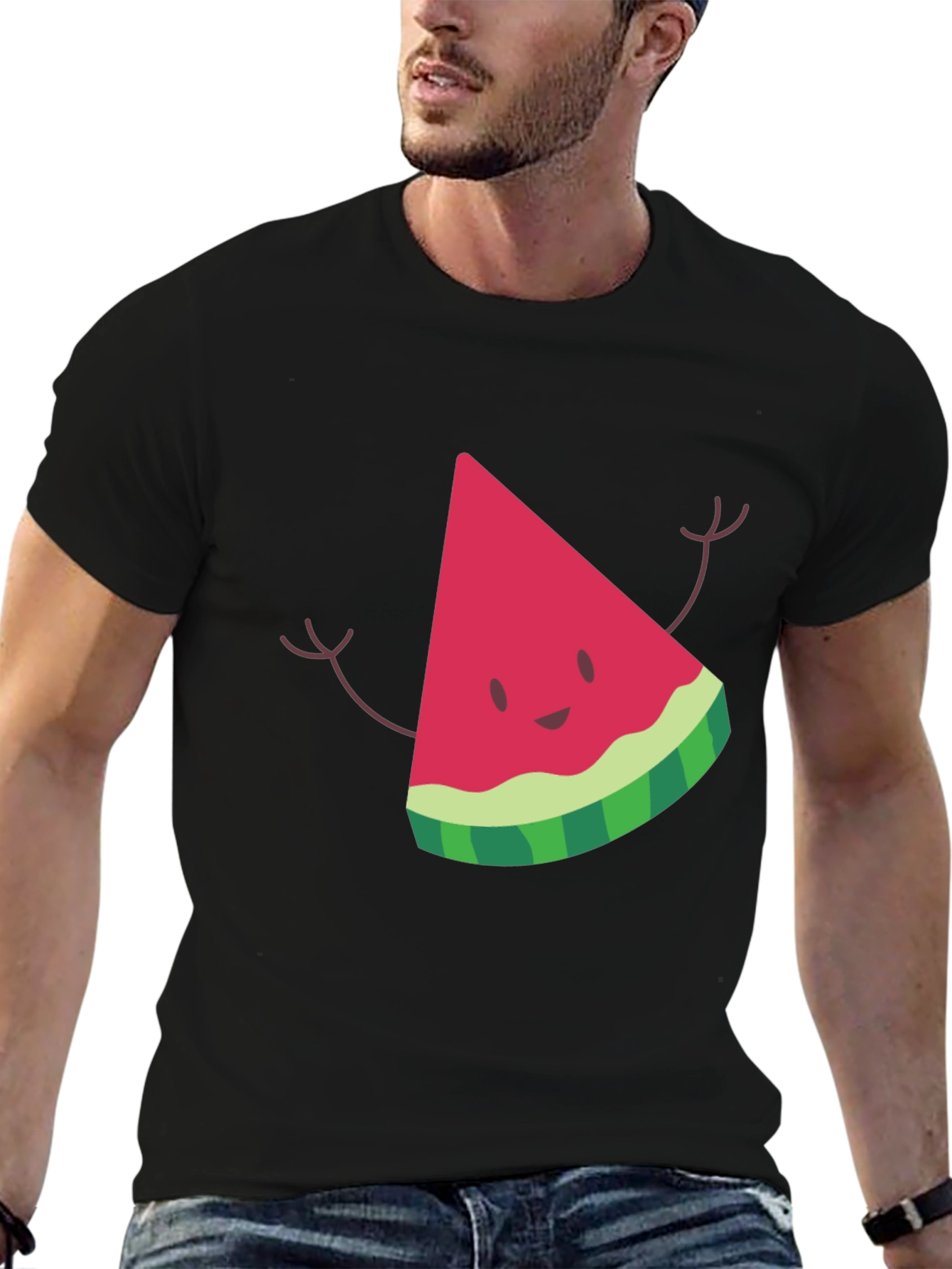 Fun Watermelon Graphic T-Shirt