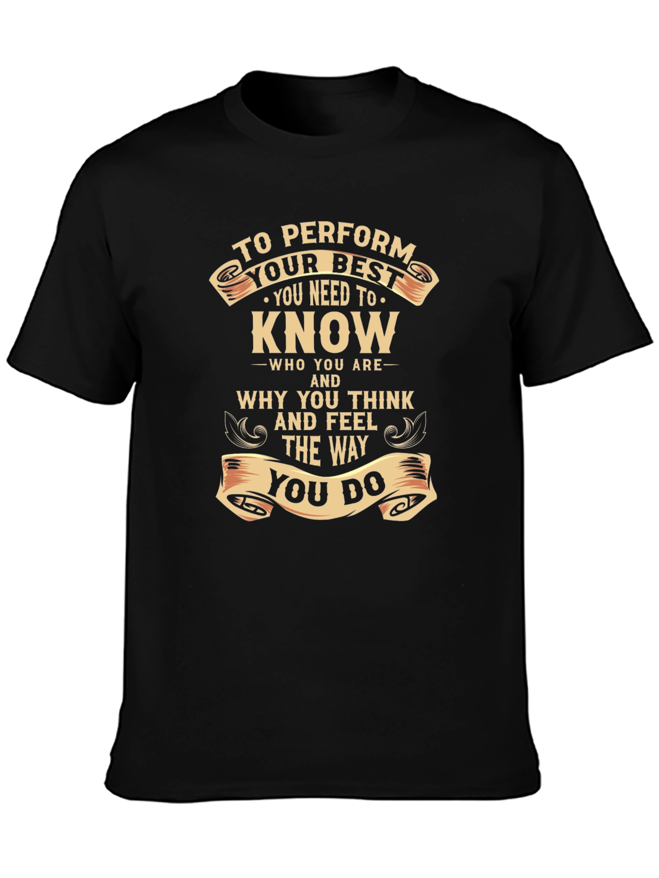 Motivational T-Shirt - Know Yourself