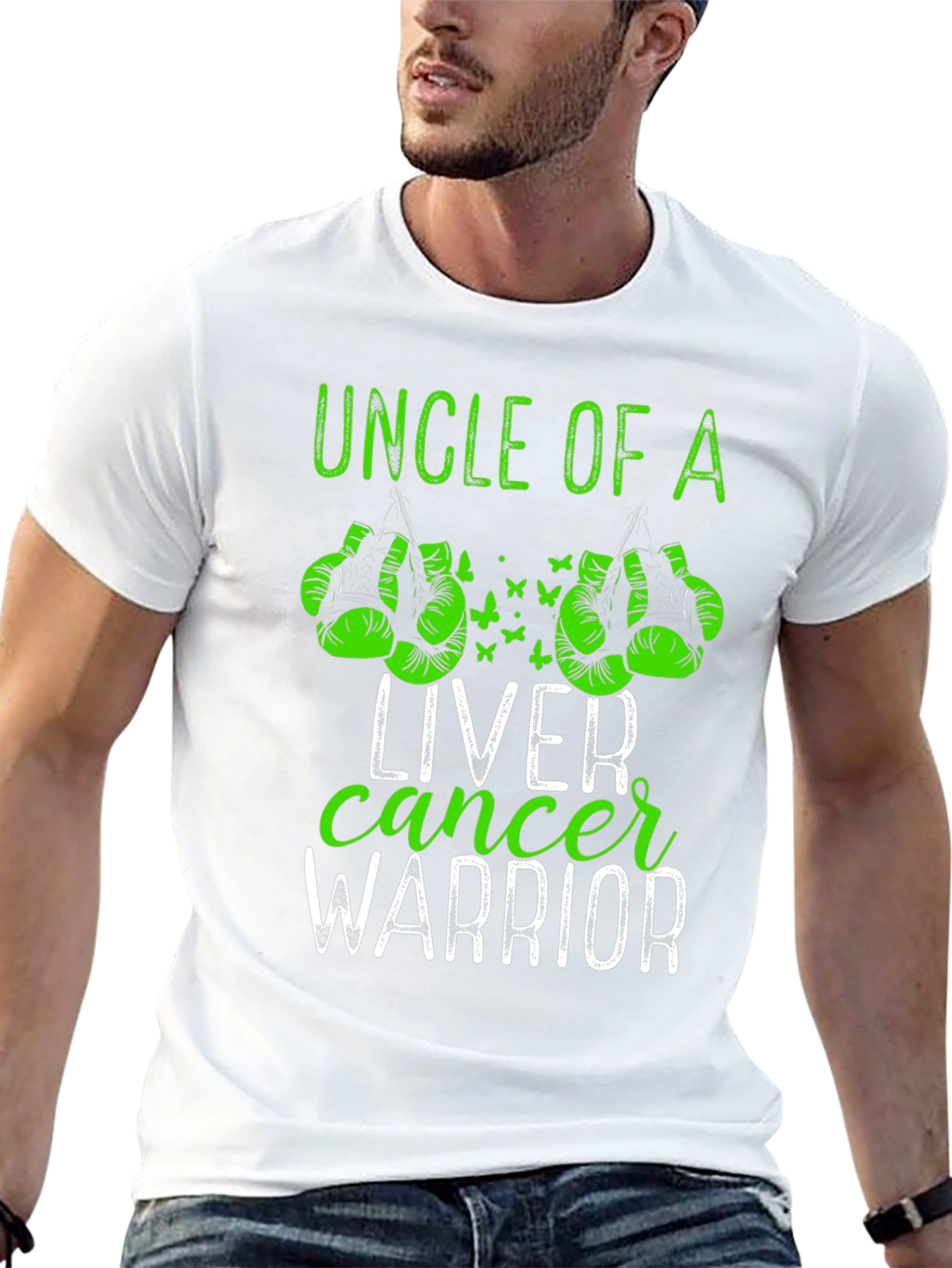 Uncle of a Liver Cancer Warrior T-Shirt