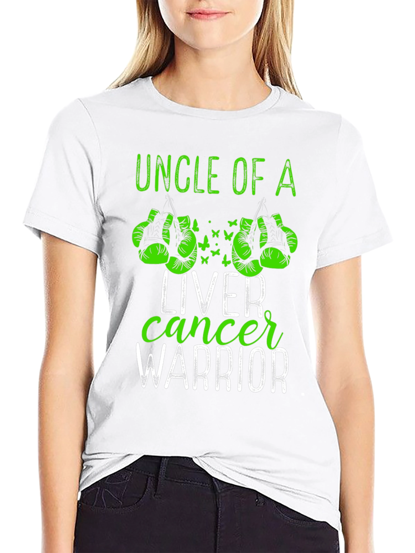 Uncle of a Liver Cancer Warrior T-Shirt