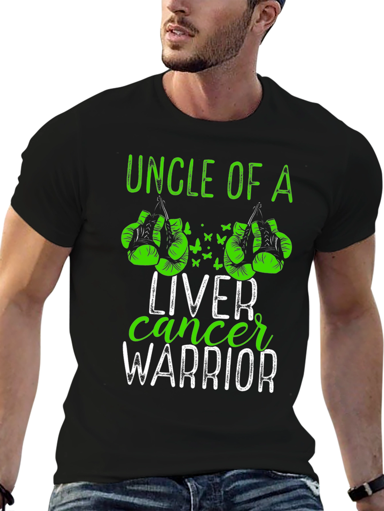 Uncle of a Liver Cancer Warrior T-Shirt