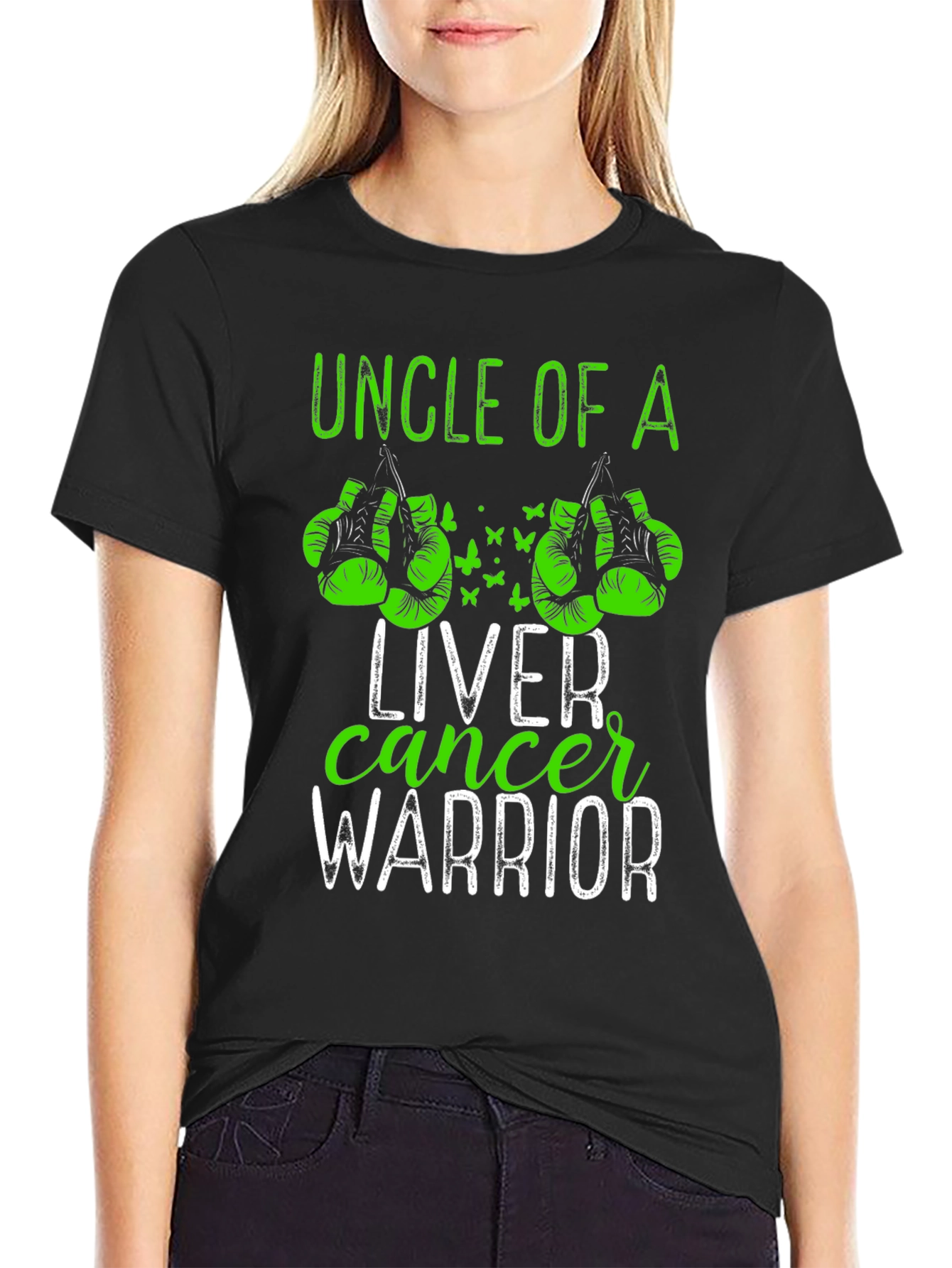 Uncle of a Liver Cancer Warrior T-Shirt
