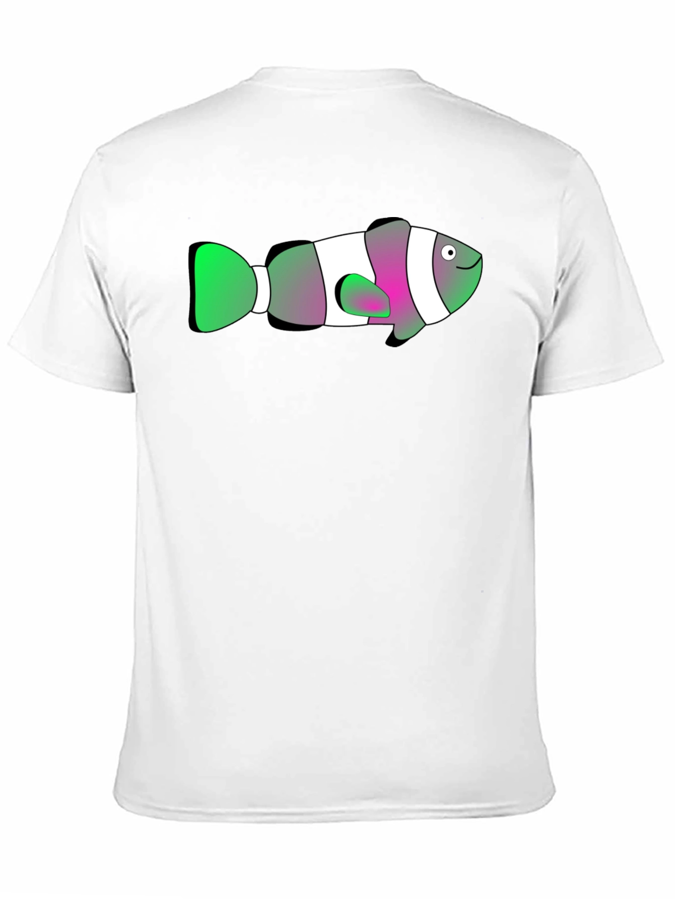 Clown Fish Graphic Tee - Black T-Shirt