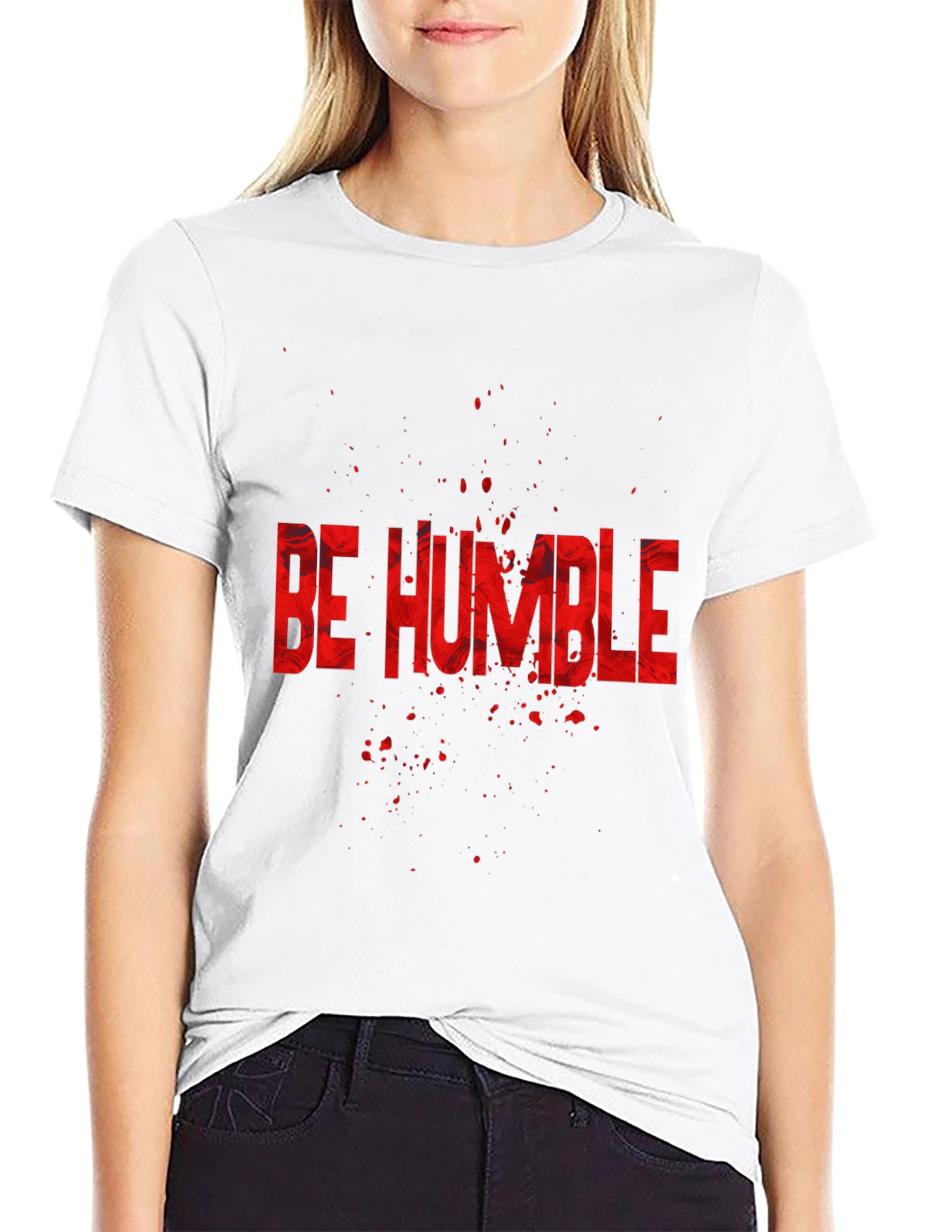 Be Humble Graphic Tee - Stylish Black T-Shirt