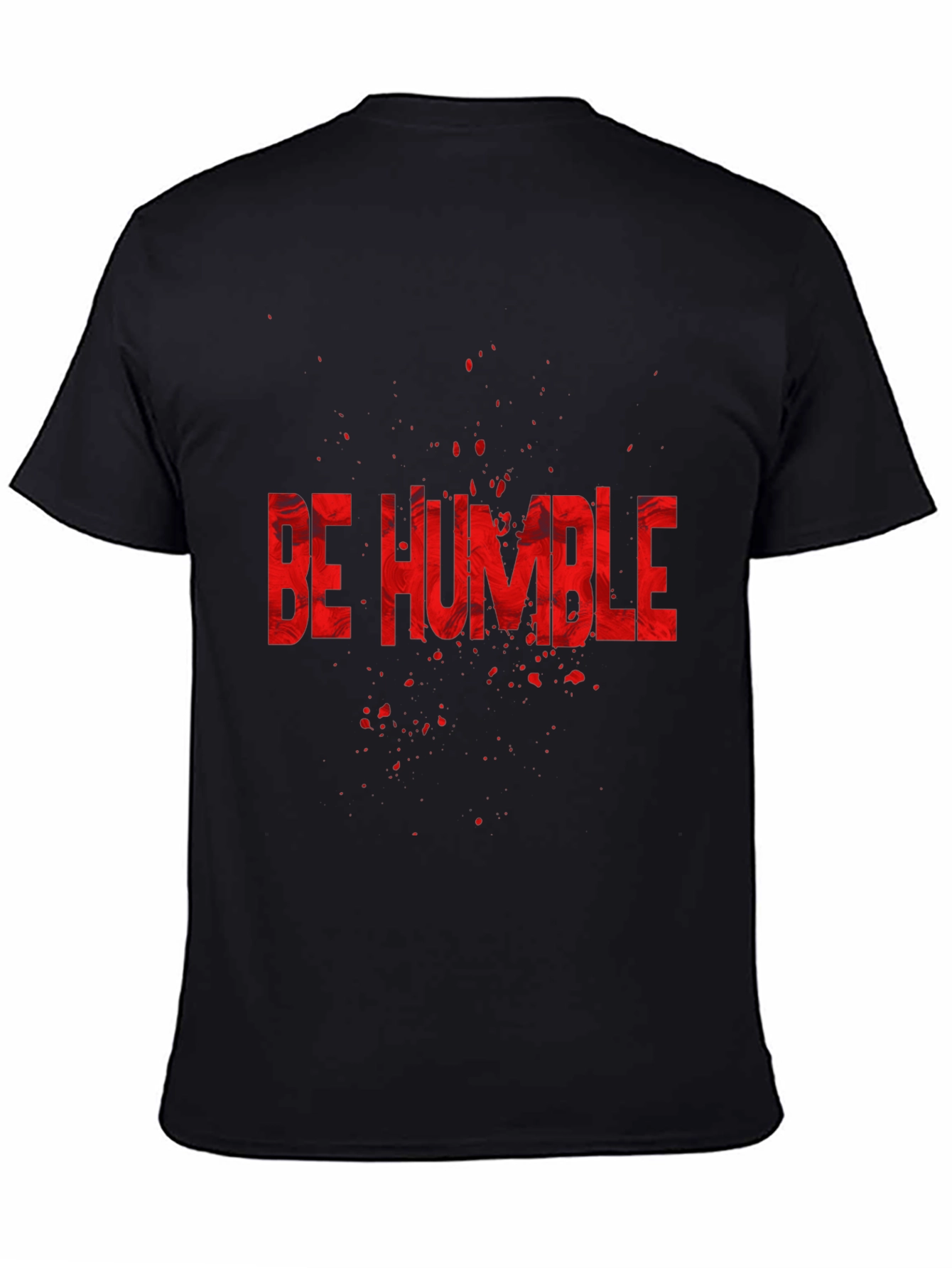 Be Humble Graphic Tee - Stylish Black T-Shirt