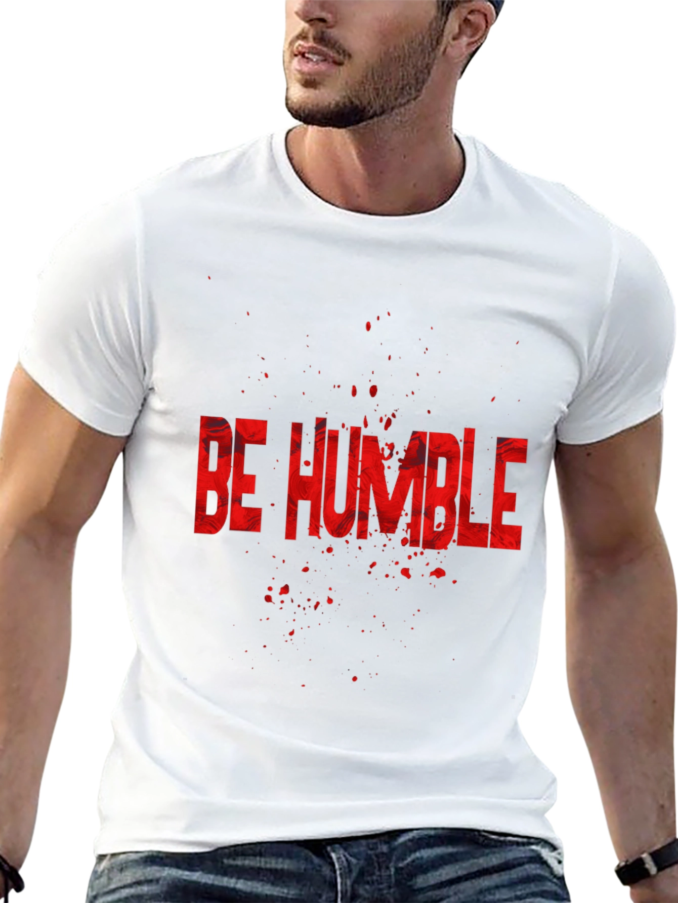 Be Humble Graphic Tee - Stylish Black T-Shirt
