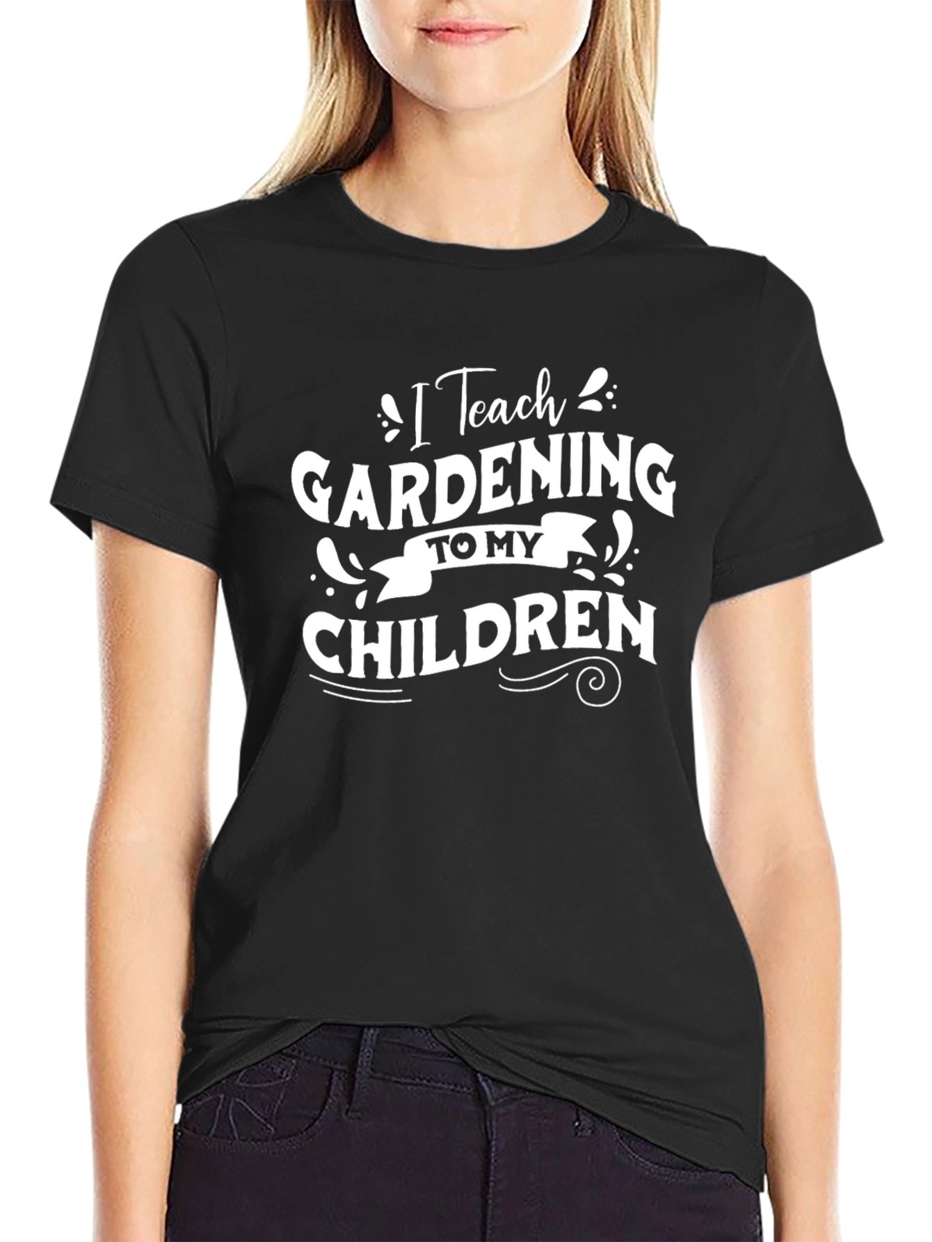 Gardening Teacher Graphic T-Shirt