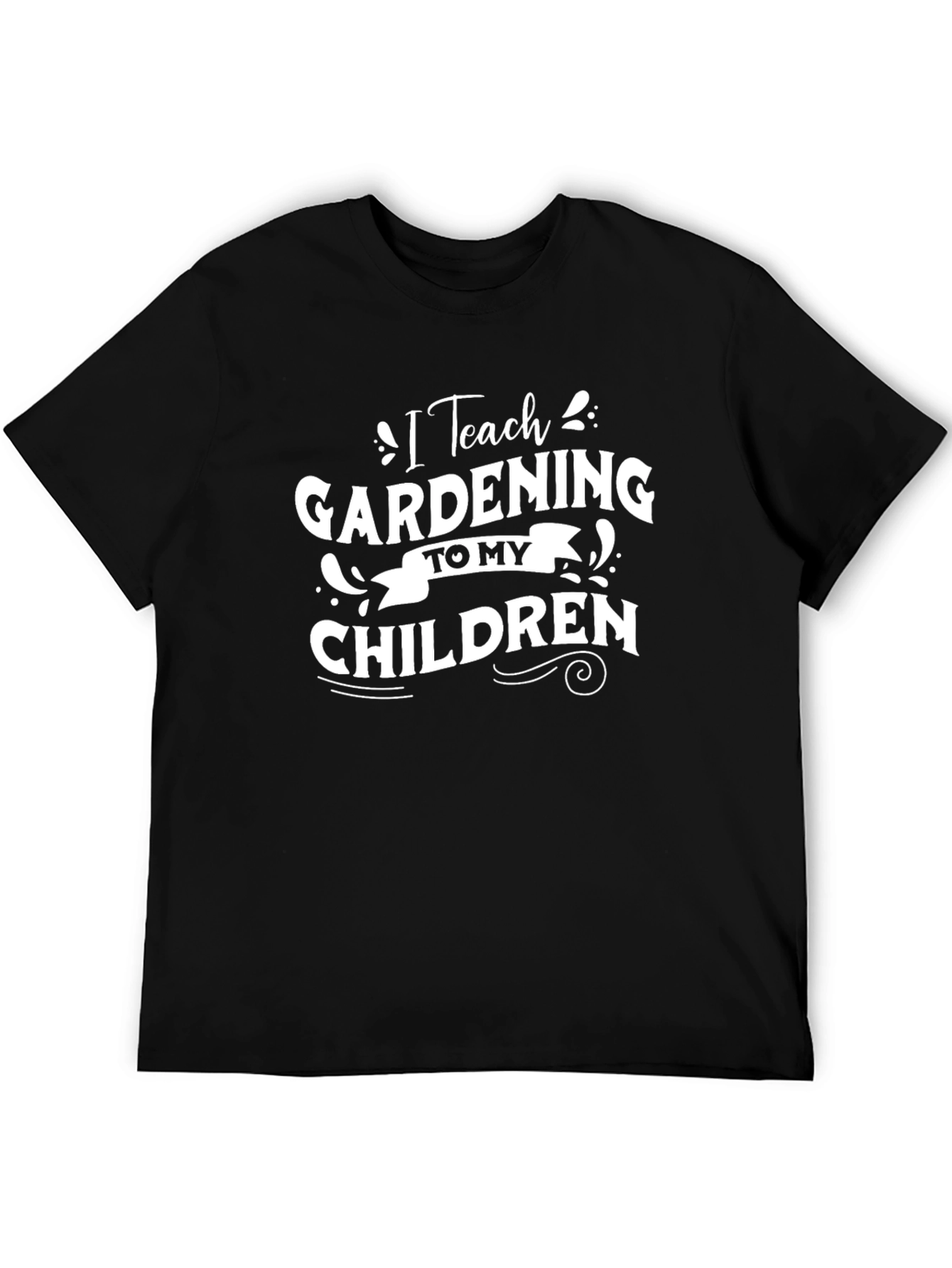 Gardening Teacher Graphic T-Shirt