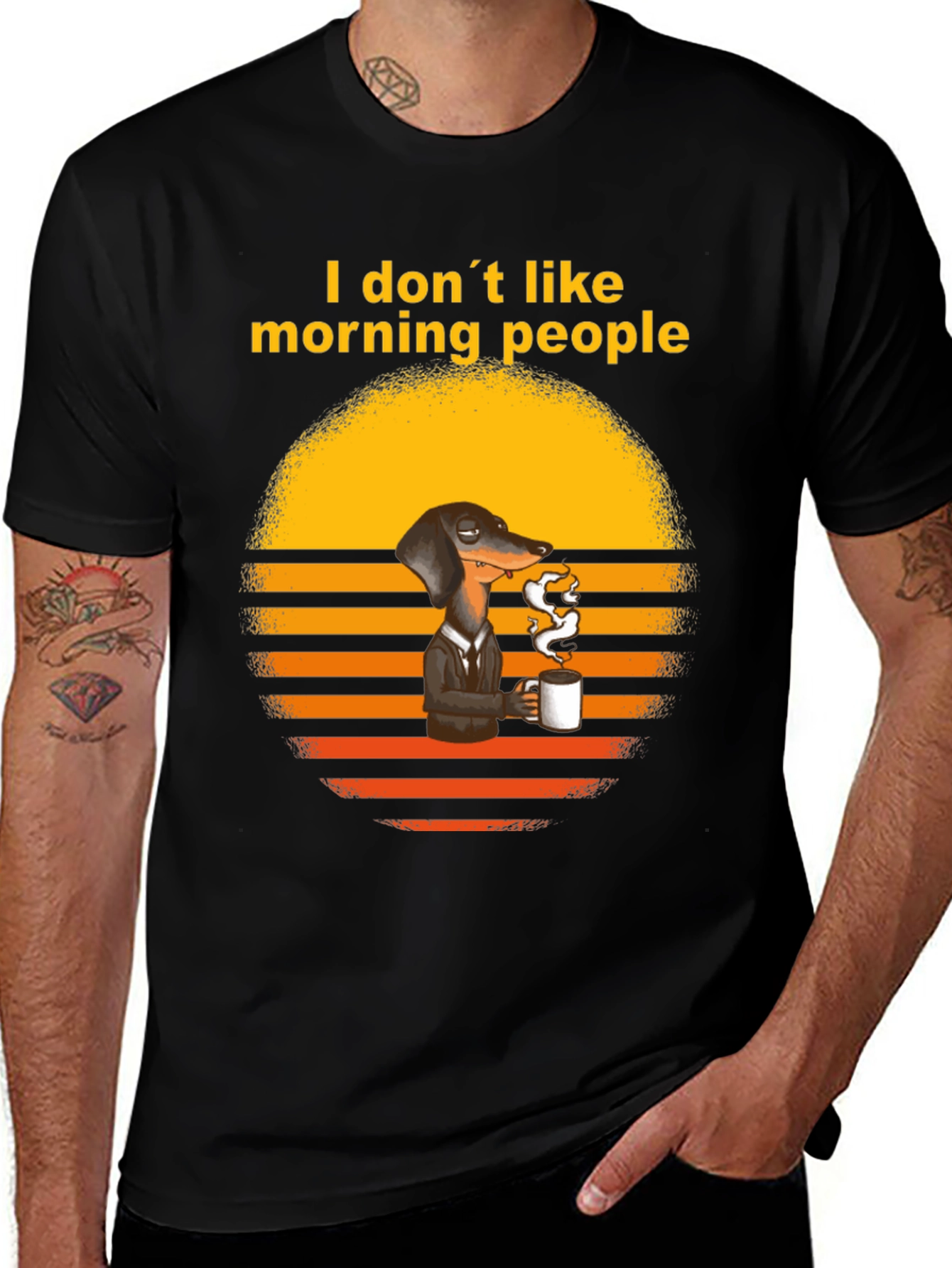 I Dont Like Morning People T-Shirt