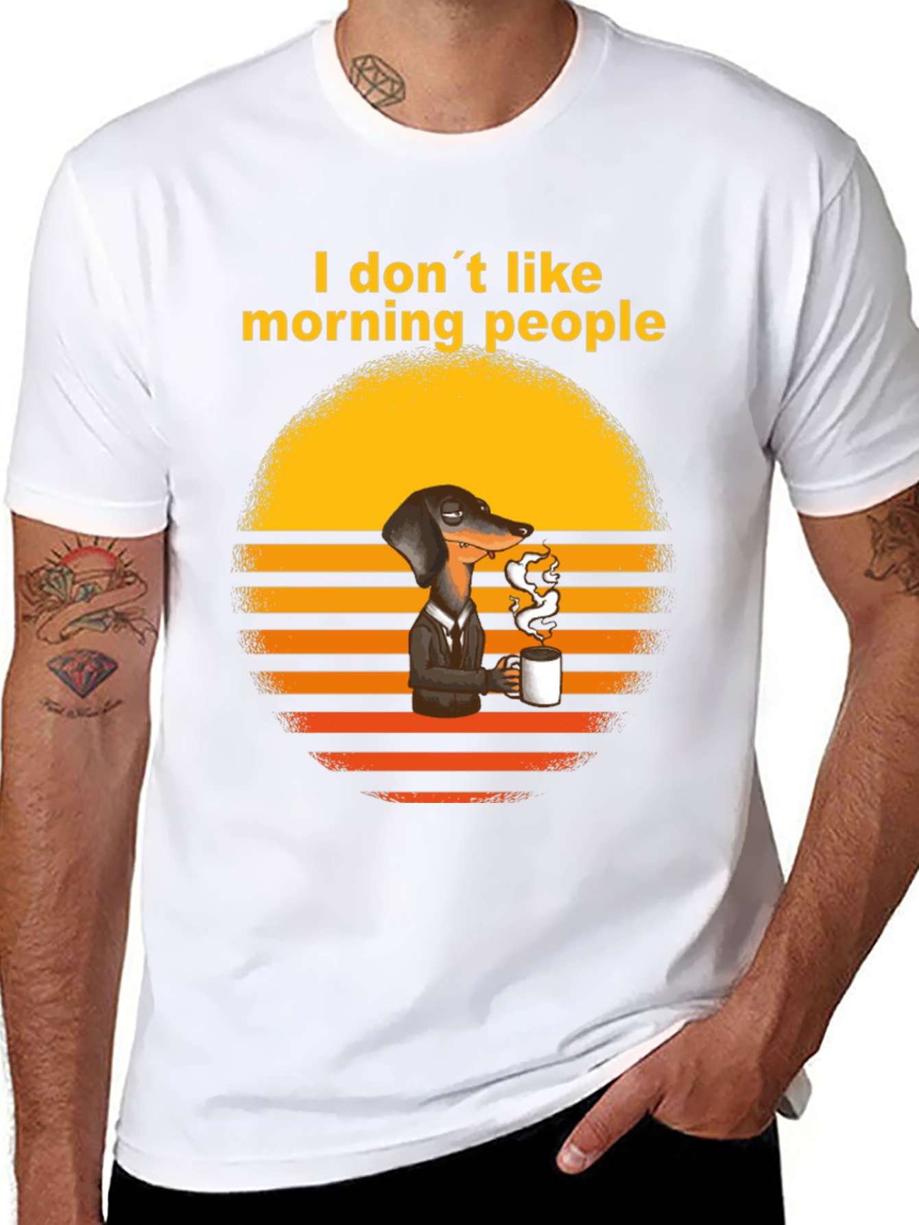 I Dont Like Morning People T-Shirt