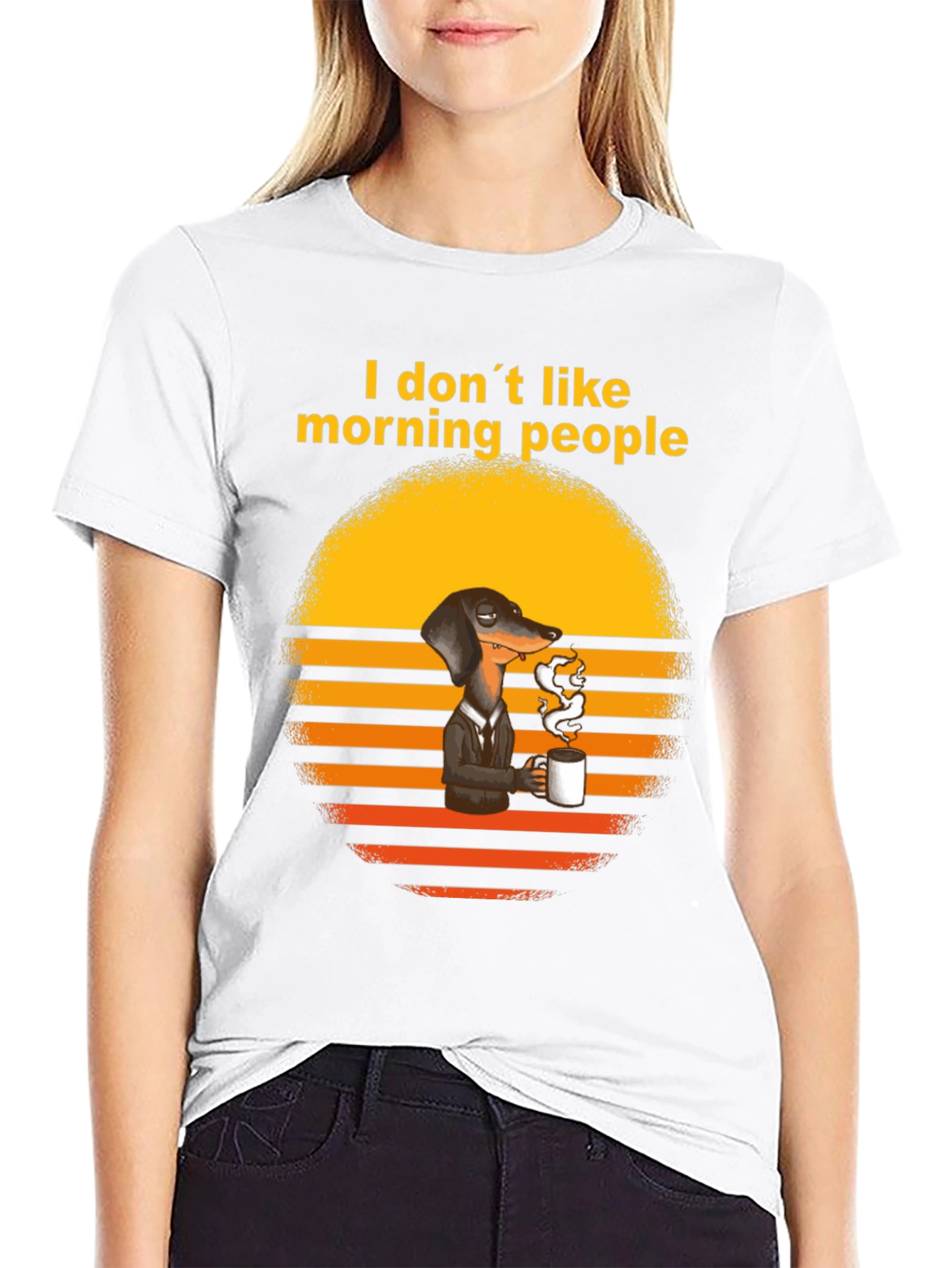 I Dont Like Morning People T-Shirt