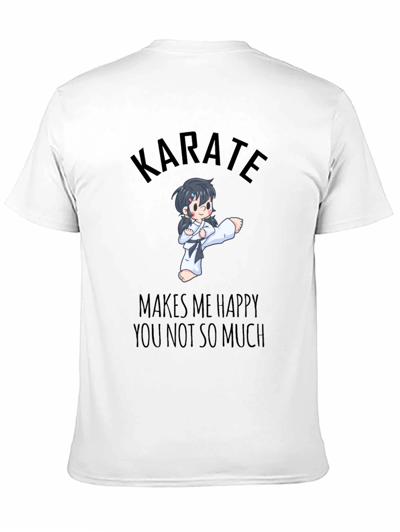 Karate Makes Me Happy T-Shirt