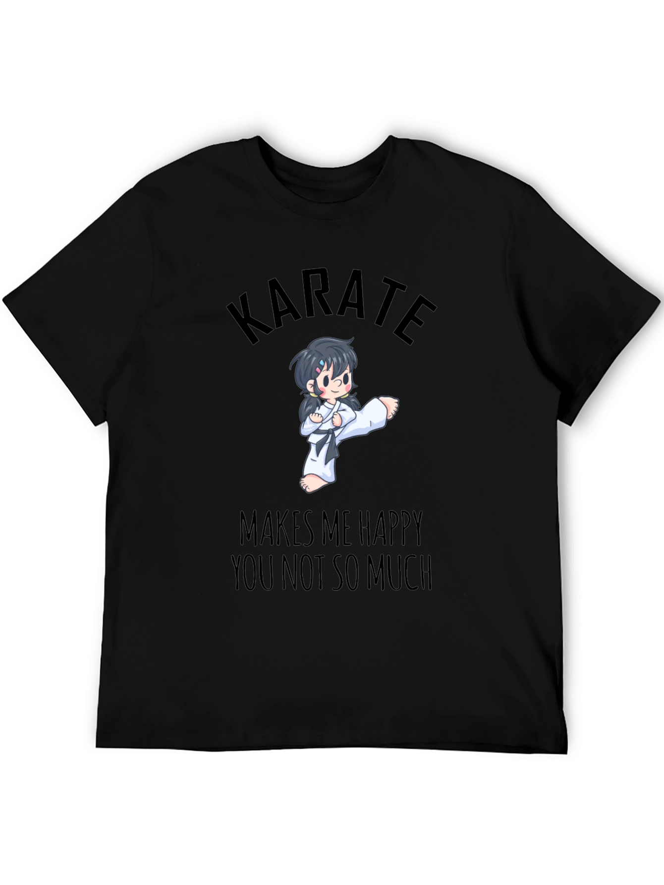 Karate Makes Me Happy T-Shirt