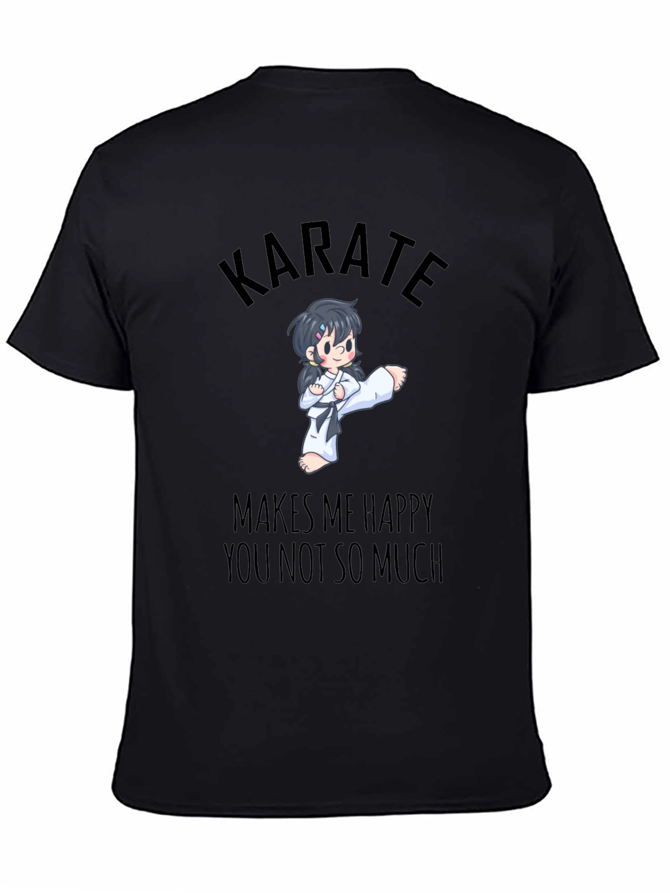Karate Makes Me Happy T-Shirt