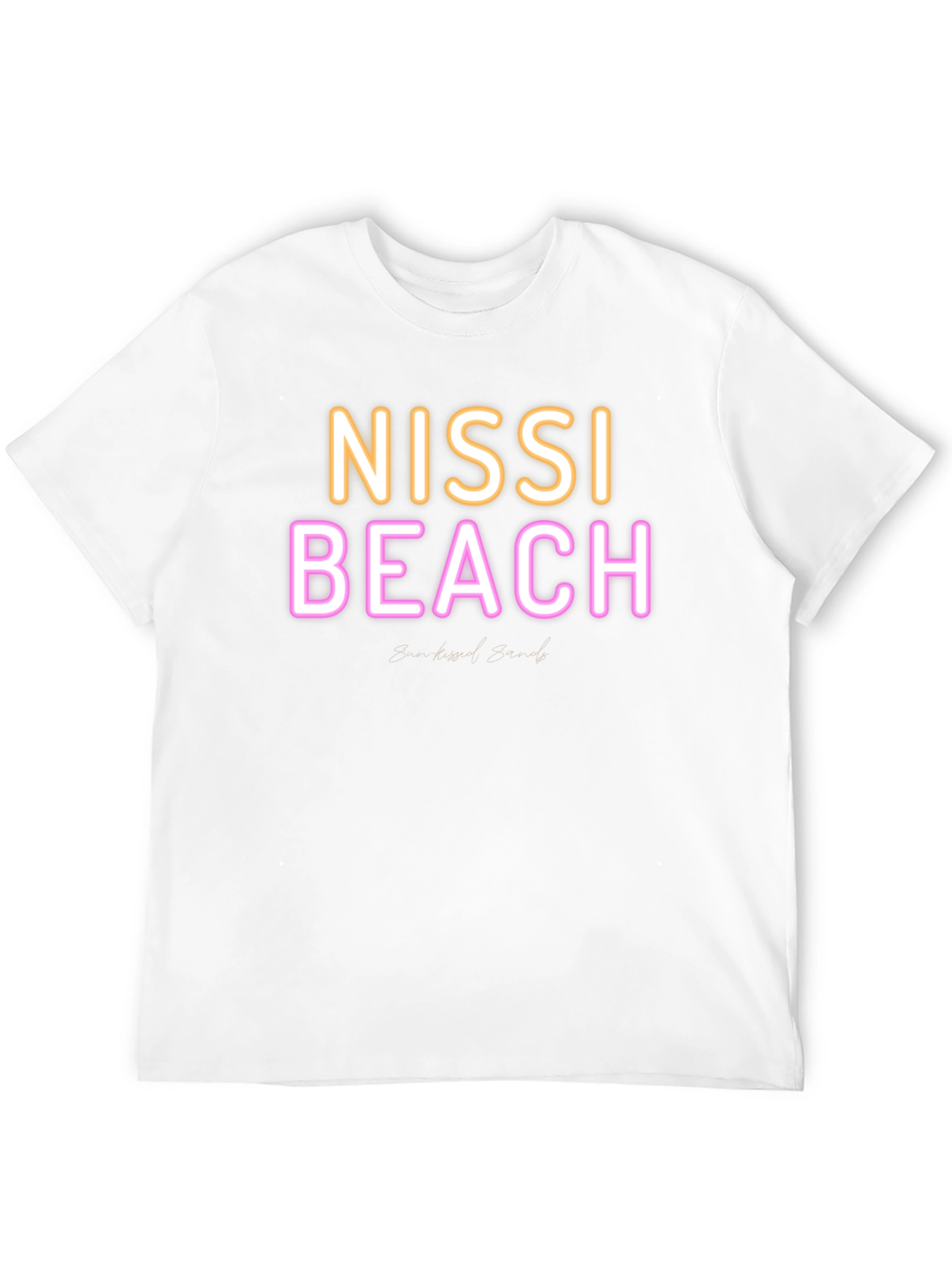 Nissi Beach T-Shirt - Vibrant Summer Style