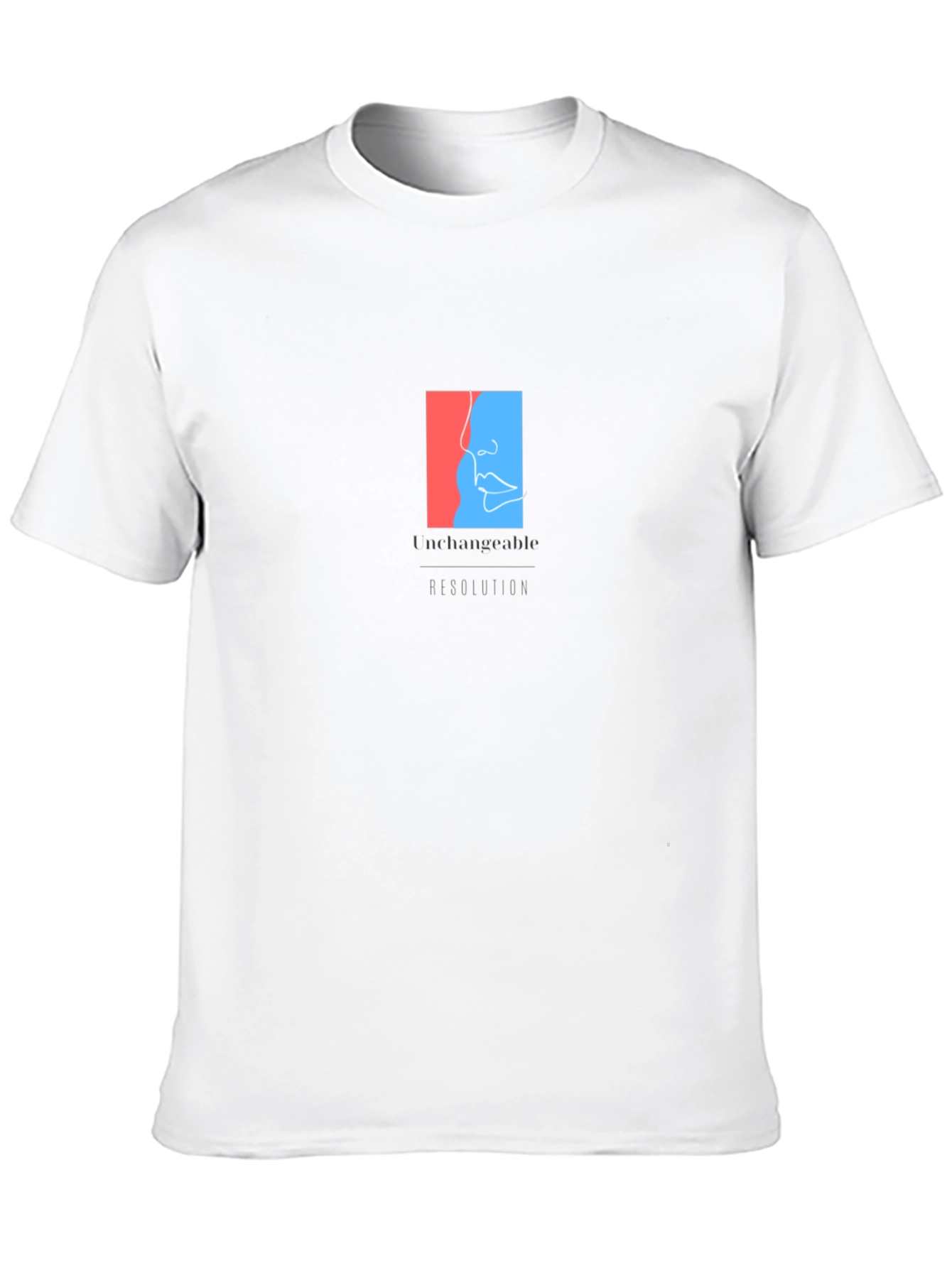 Unchangeable Graphic Tee - Premium Black Cotton