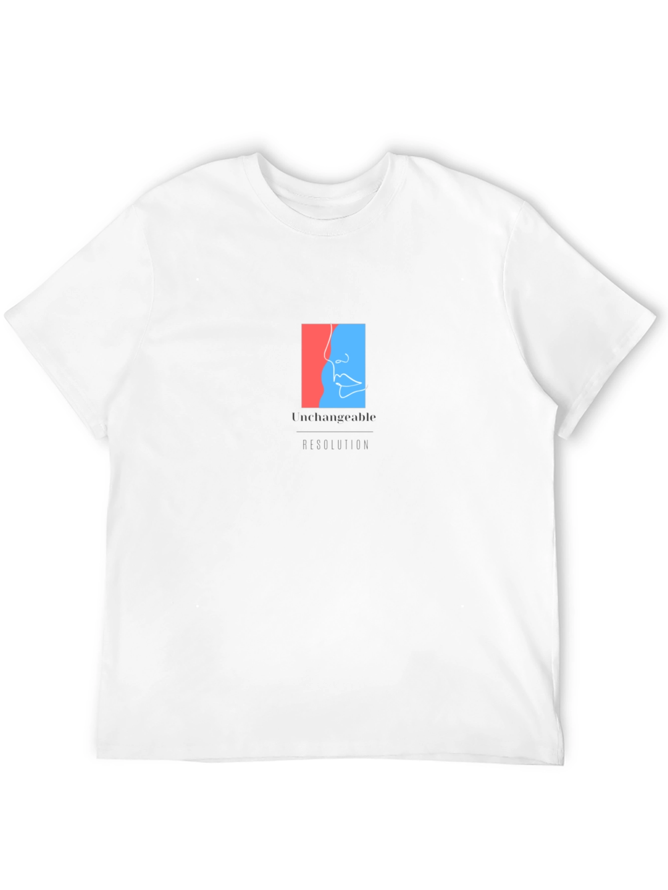 Unchangeable Graphic Tee - Premium Black Cotton