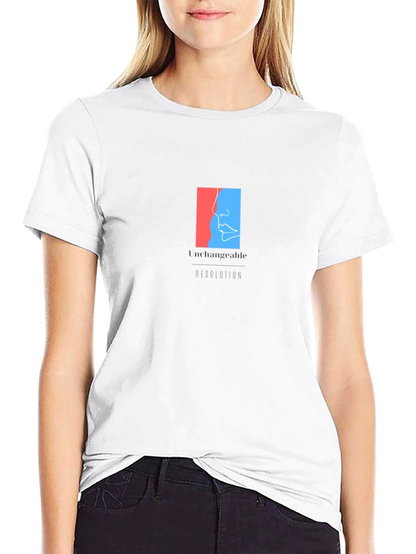 Unchangeable Graphic Tee - Premium Black Cotton