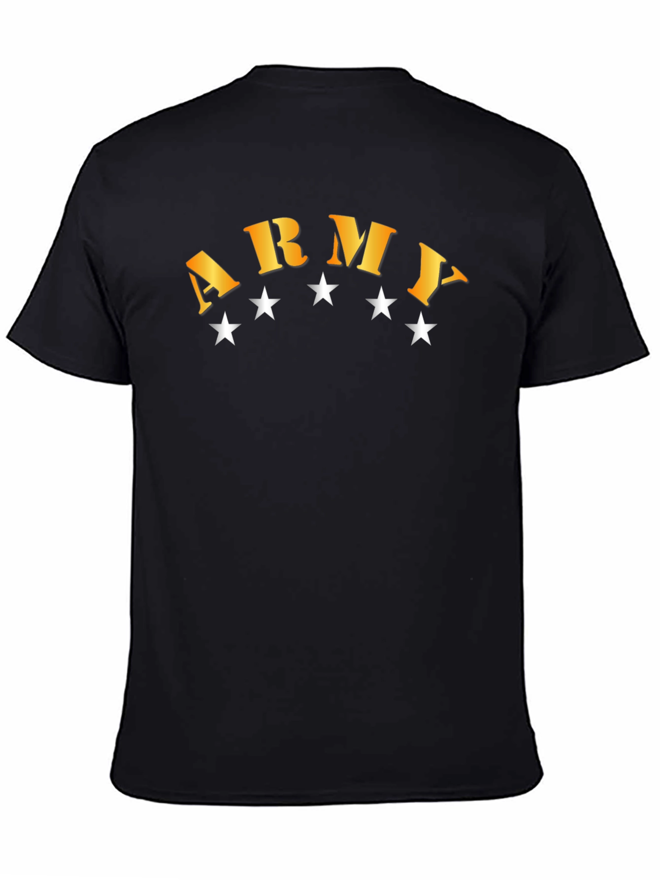 Army Graphic T-Shirt - Black
