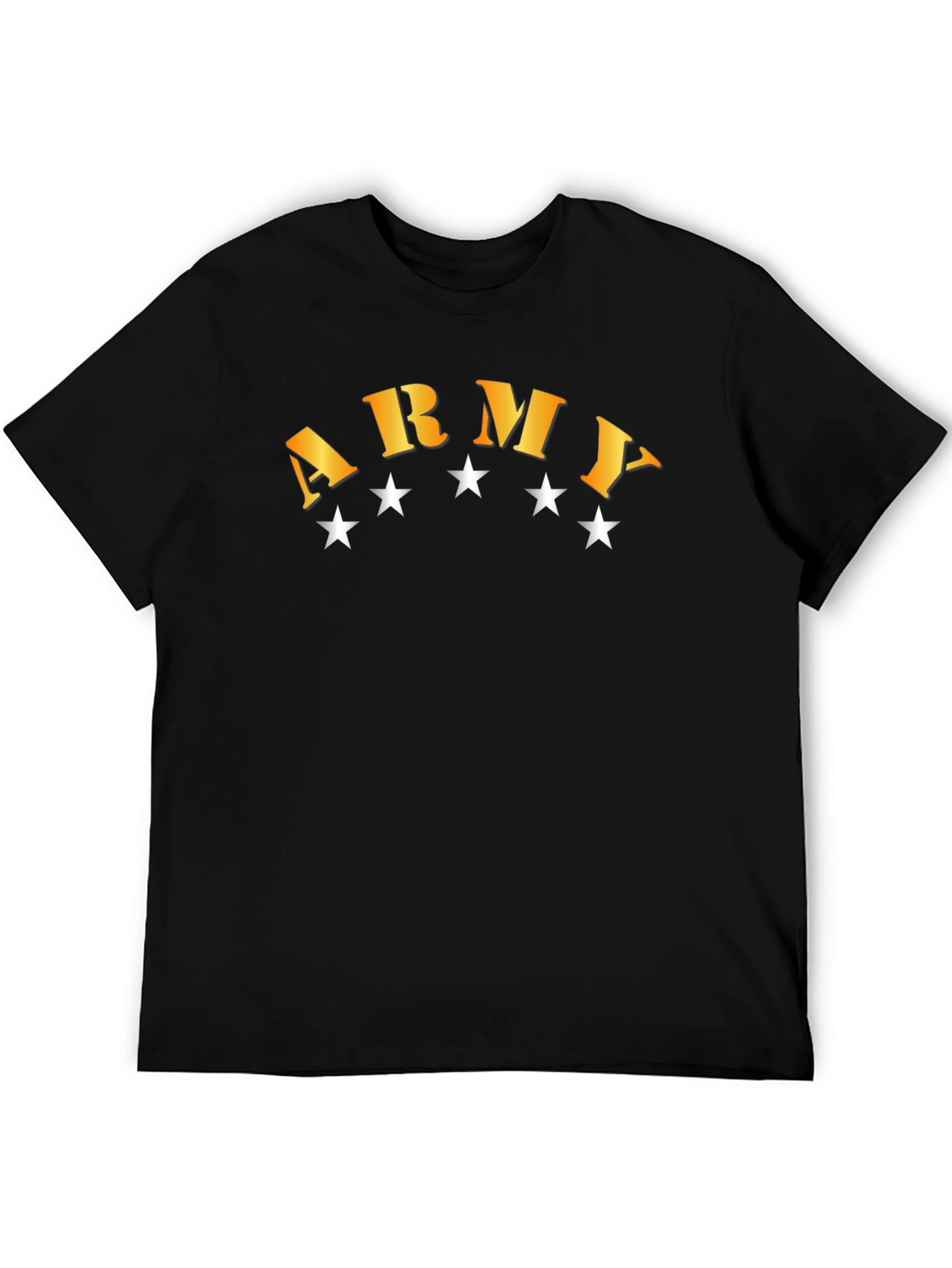 Army Graphic T-Shirt - Black