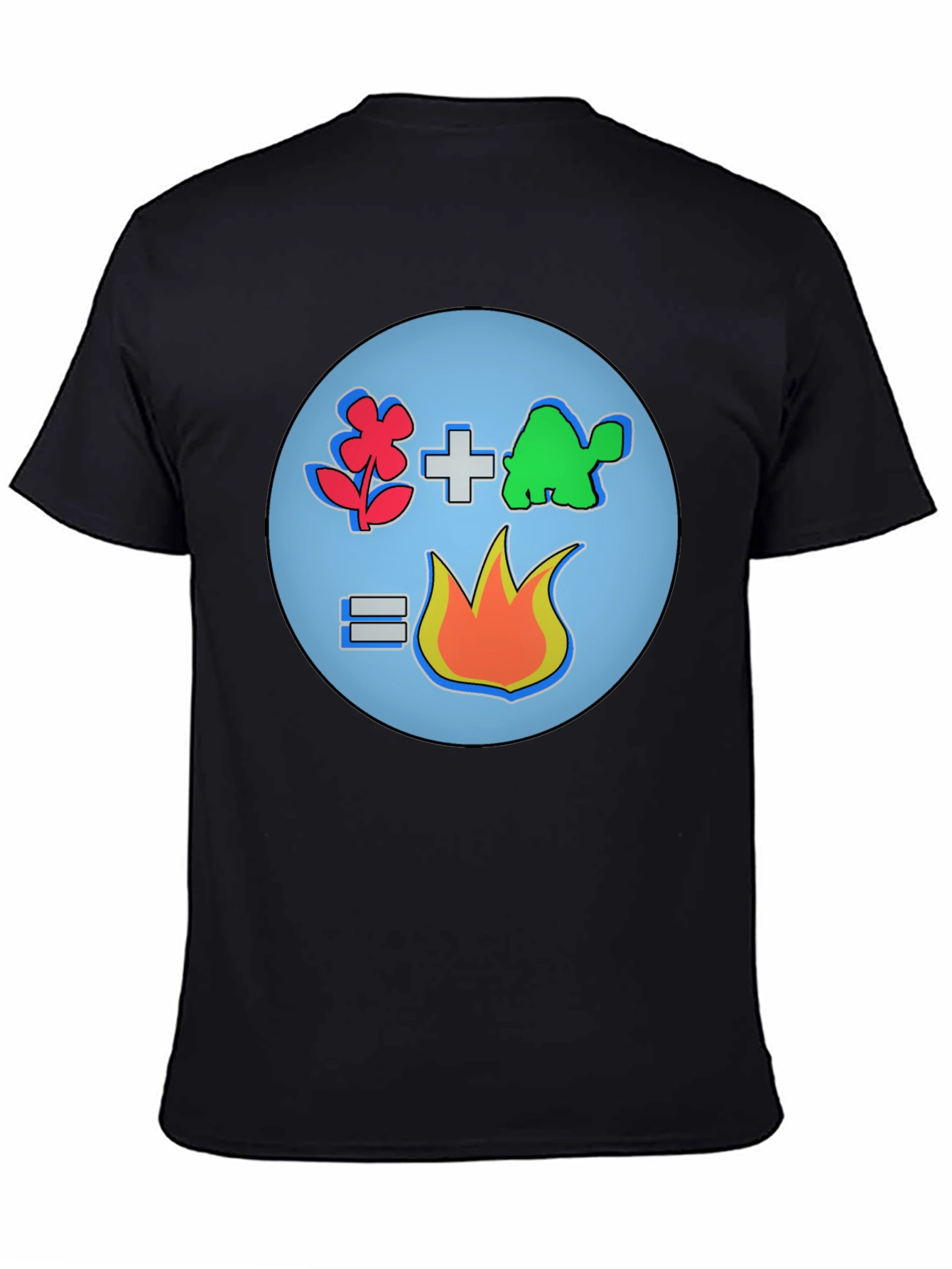 Flower Plus Turtle Equals Fire T-Shirt