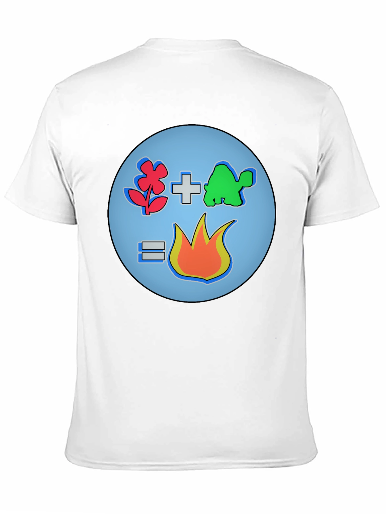Flower Plus Turtle Equals Fire T-Shirt