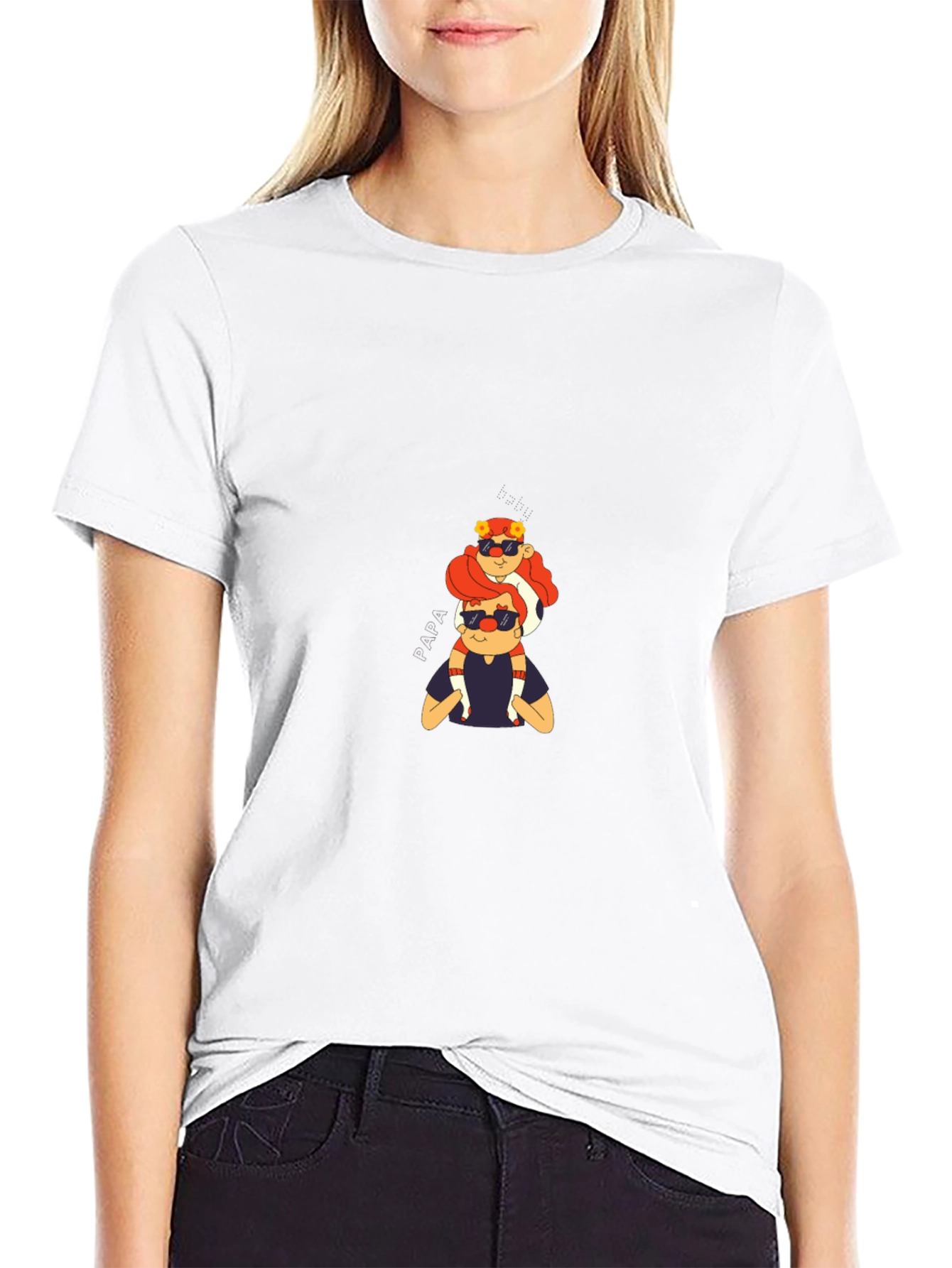 Cool Dad & Daughter Graphic Tee