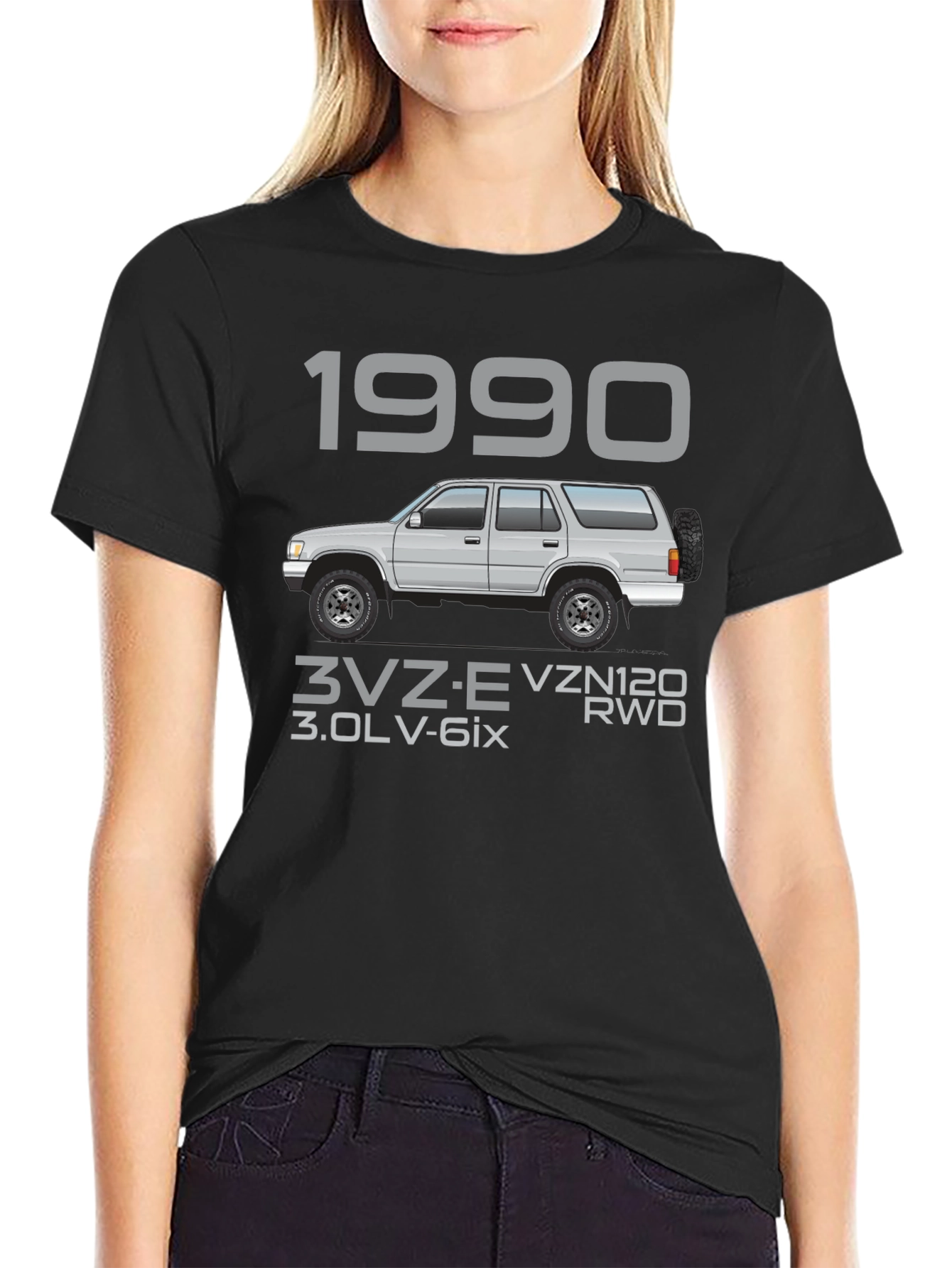 1990 4Runner Graphic Tee - Automotive Enthusiast Shirt