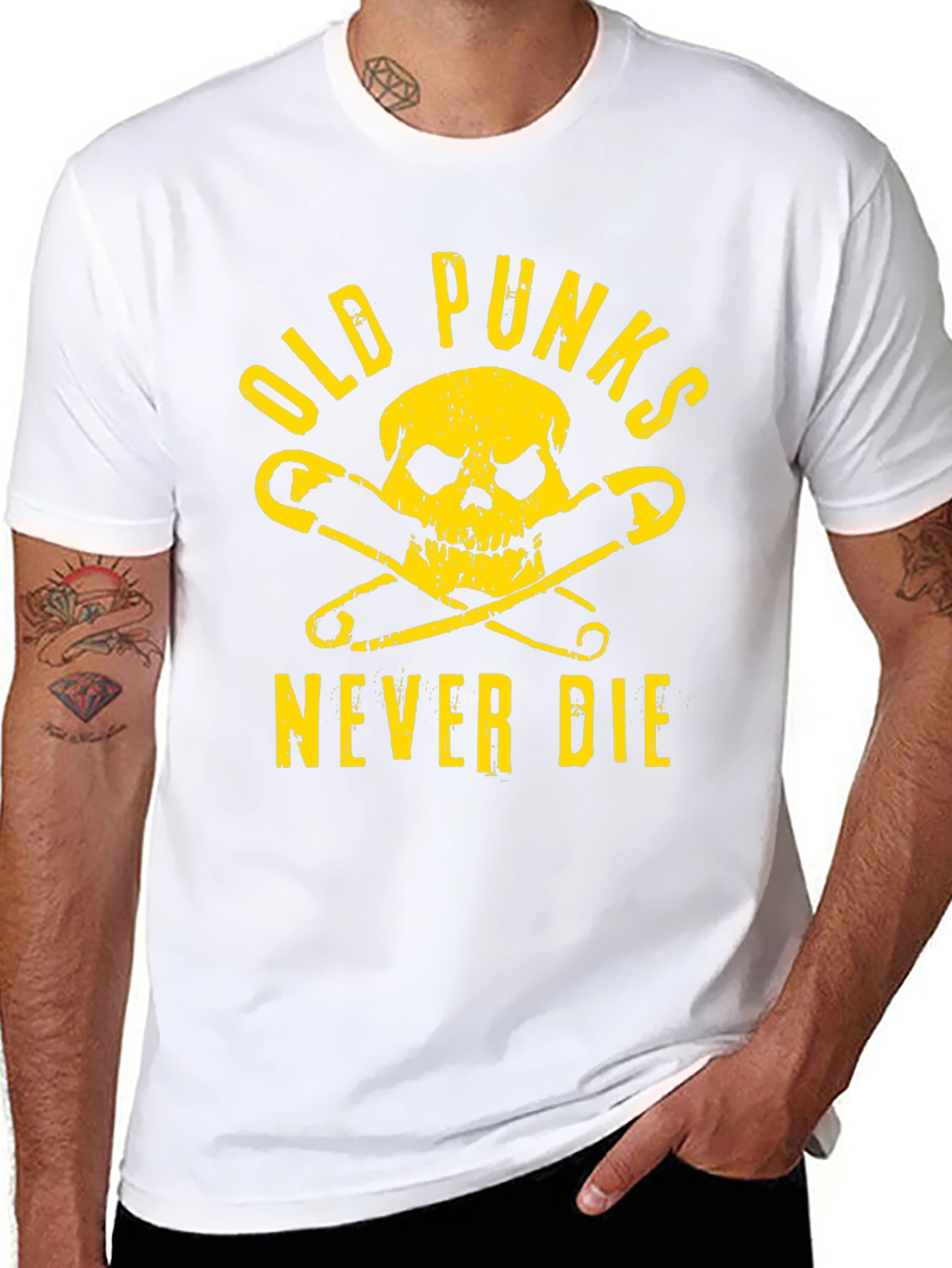 Old Punks Never Die T-Shirt