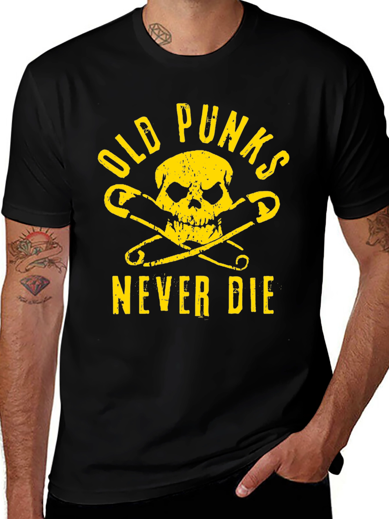 Old Punks Never Die T-Shirt