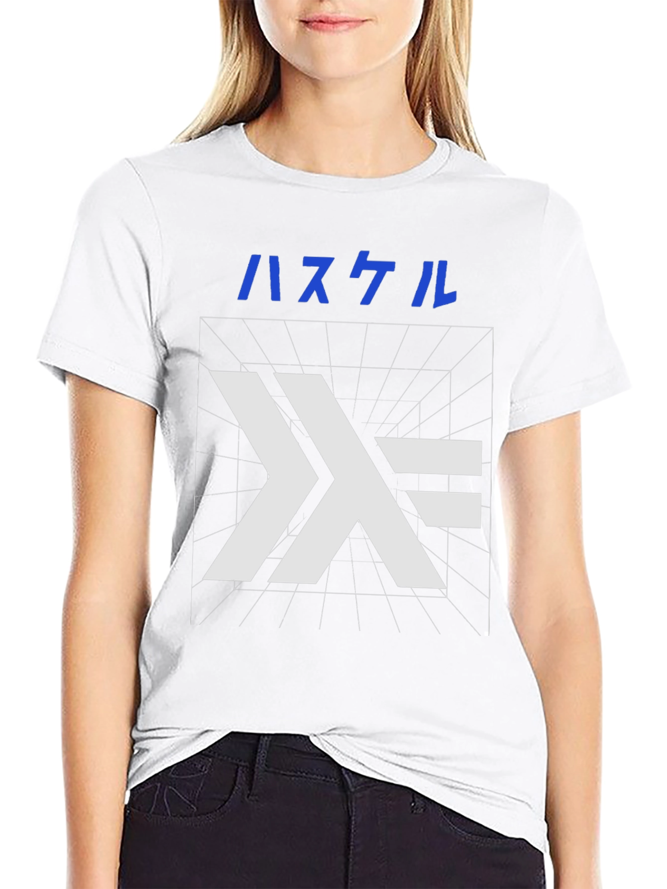 Haskell Lambda Symbol Graphic Tee - Black