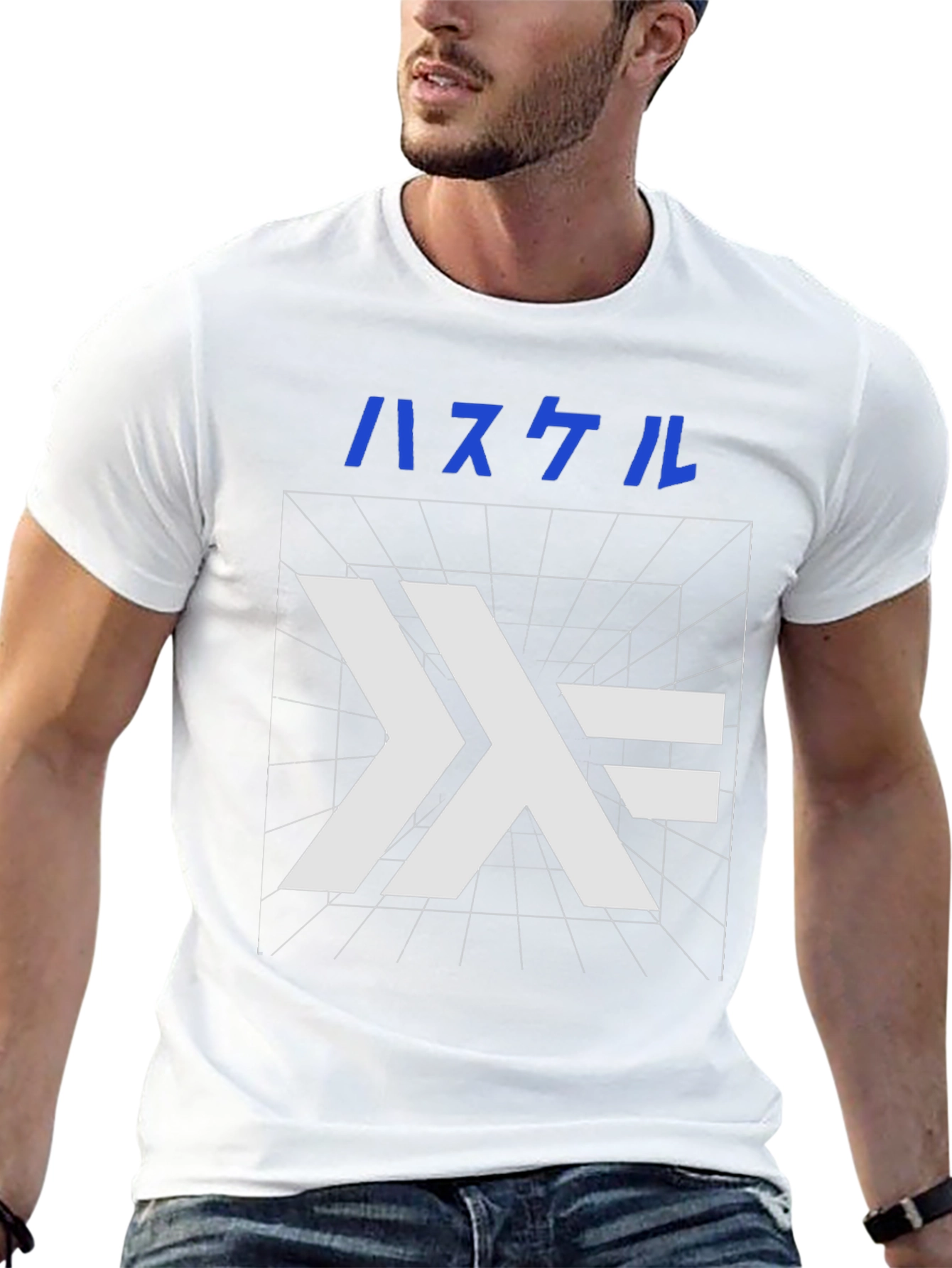 Haskell Lambda Symbol Graphic Tee - Black