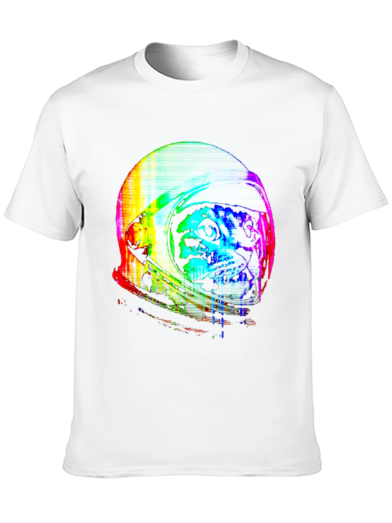 Retro Space Cat T-Shirt - Galaxy Kitten Tee