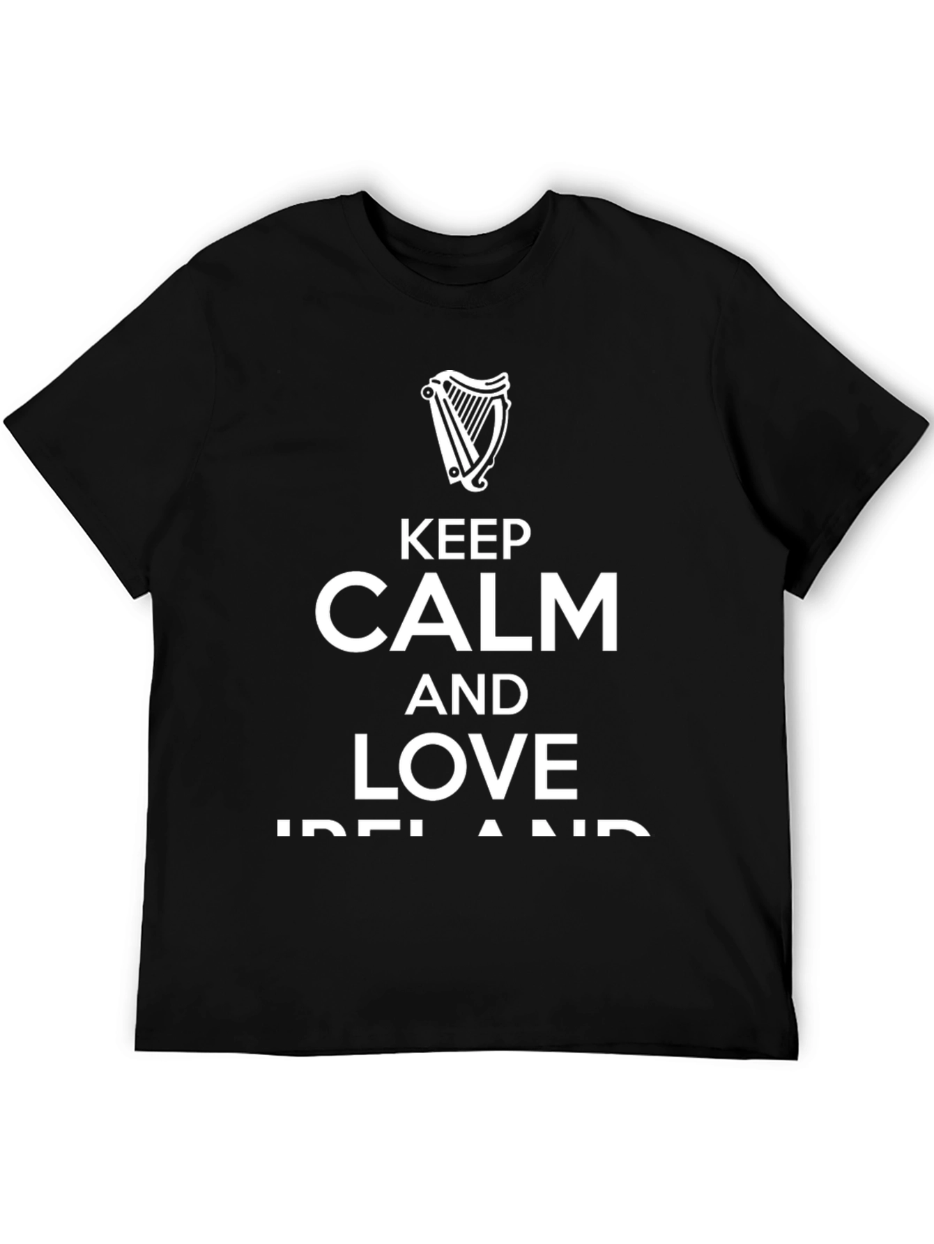 Keep Calm and Love Ireland Graphic T-Shirt