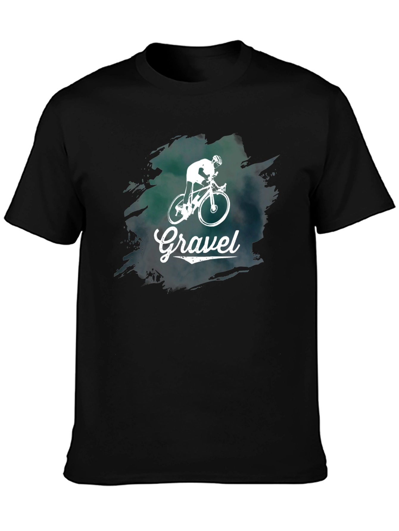 Gravel Cycling T-Shirt - Black