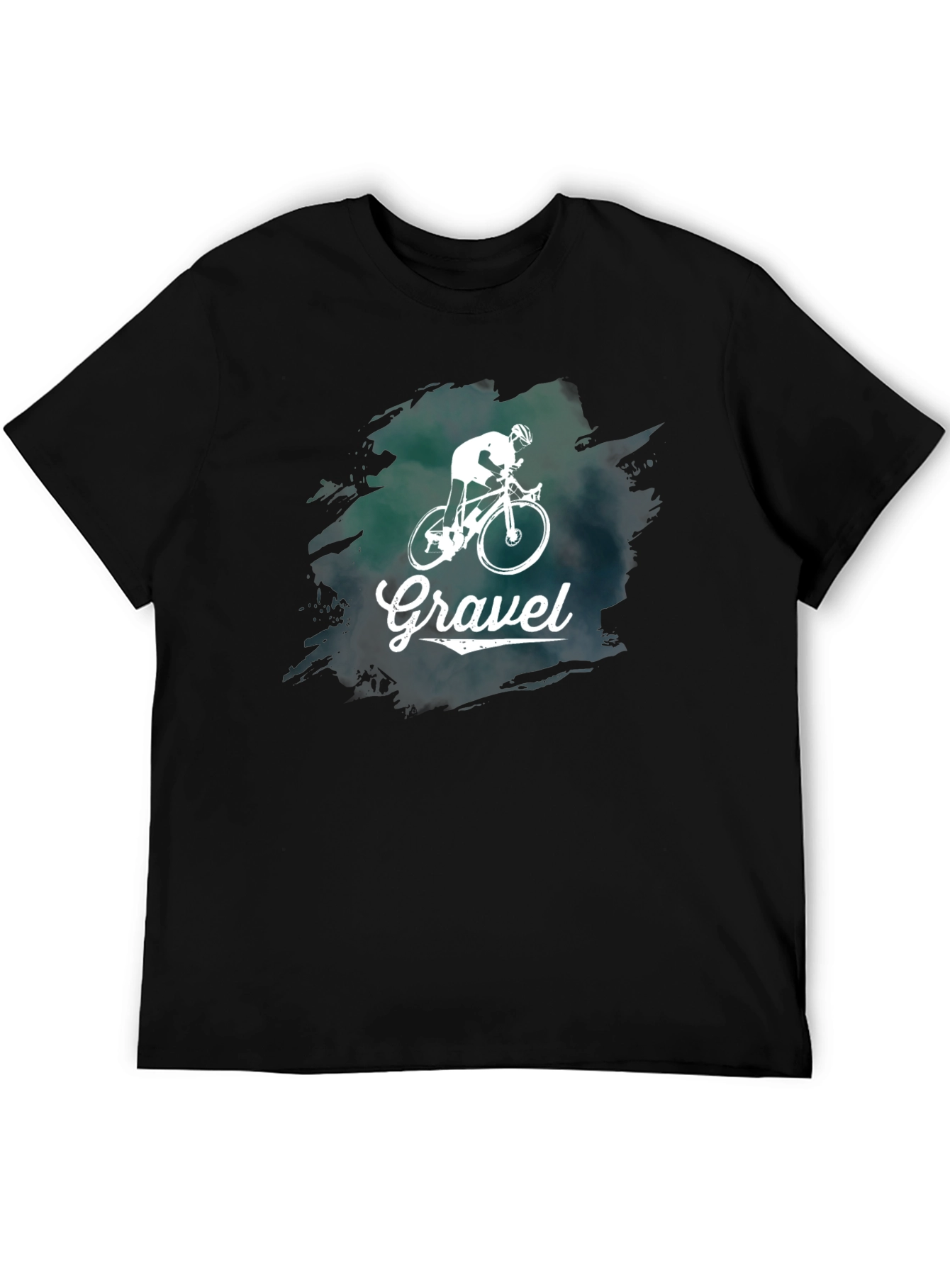 Gravel Cycling T-Shirt - Black