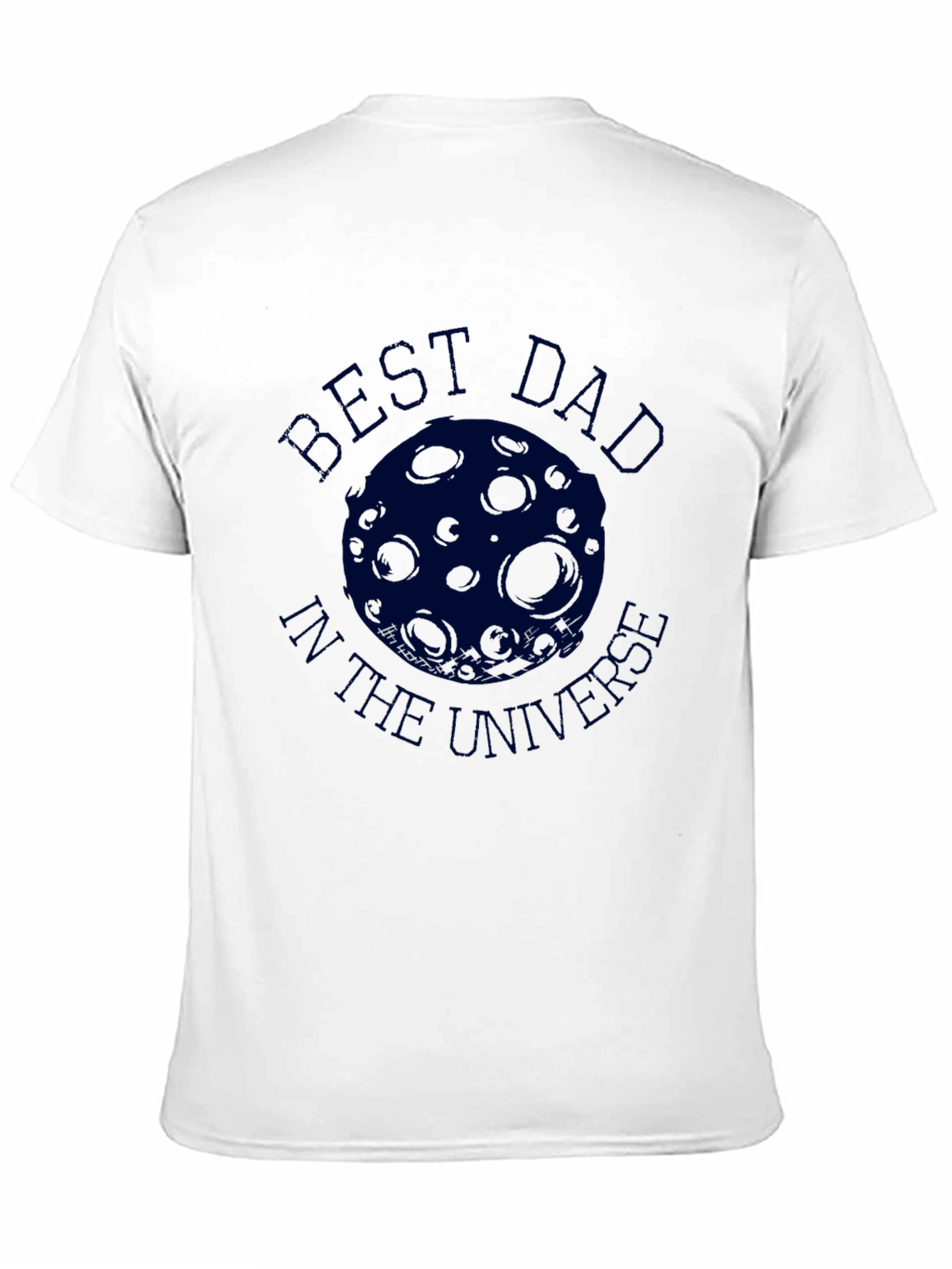 Best Dad in the Universe T-Shirt - Black