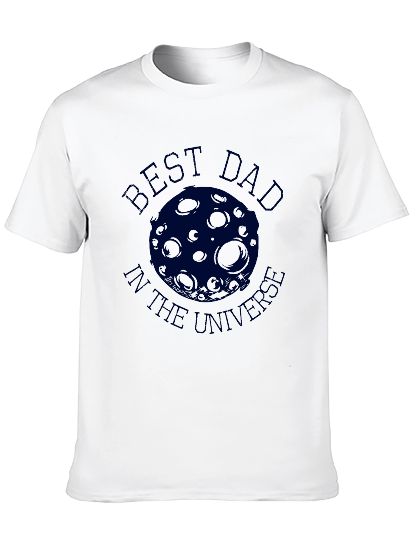 Best Dad in the Universe T-Shirt - Black