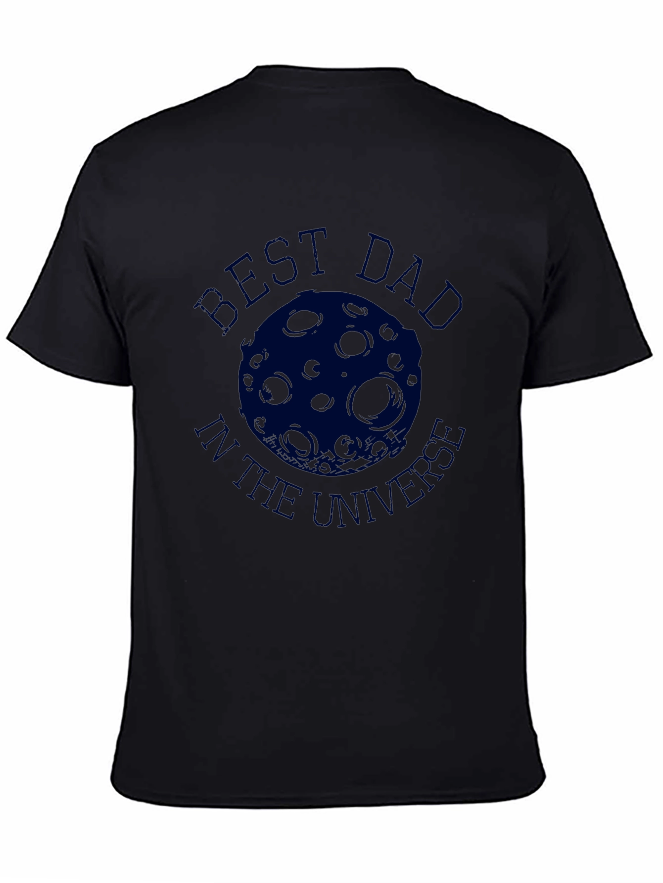 Best Dad in the Universe T-Shirt - Black