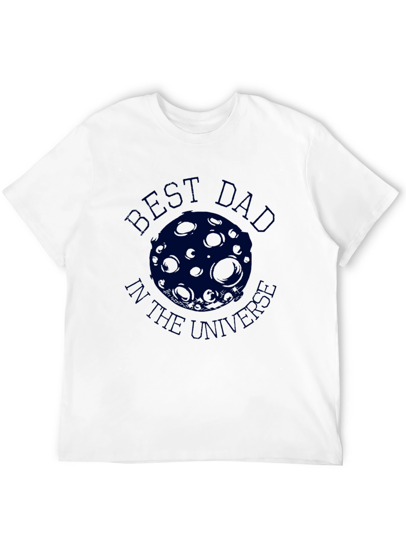 Best Dad in the Universe T-Shirt - Black
