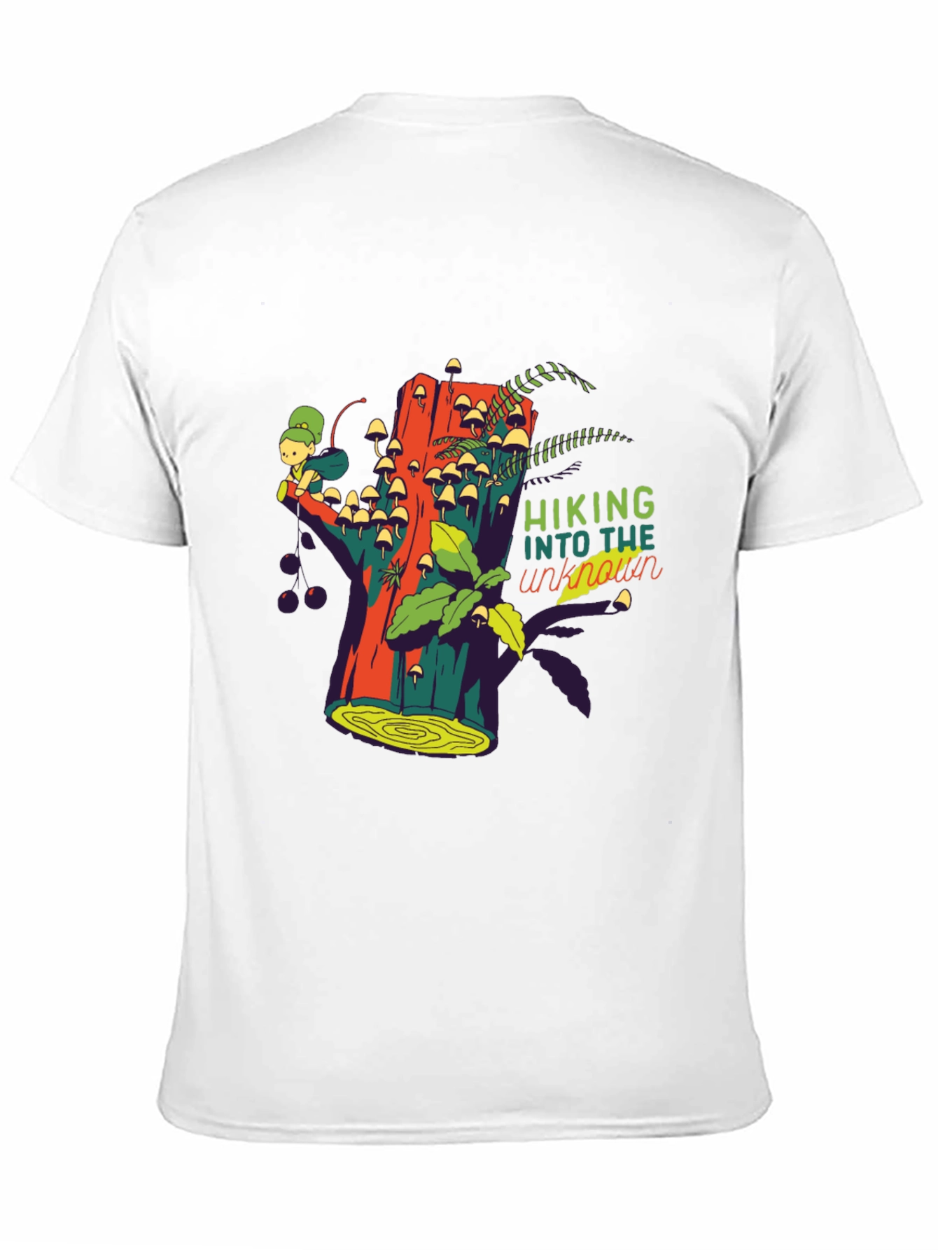 Hiking Into The Unknown Graphic Tee