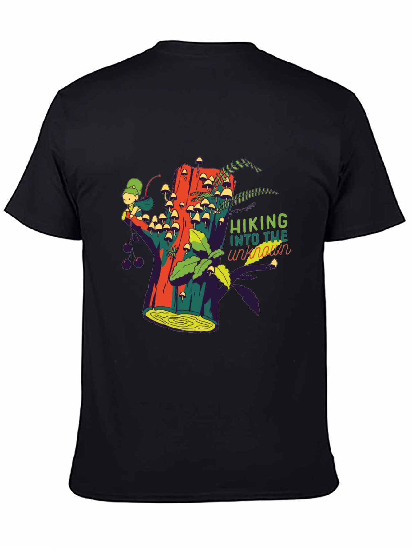 Hiking Into The Unknown Graphic Tee