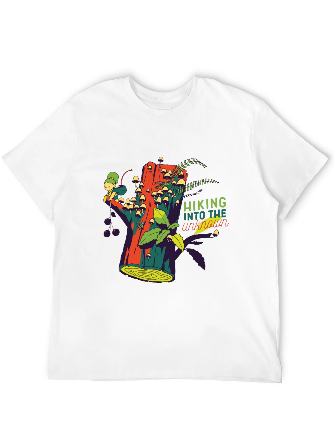 Hiking Into The Unknown Graphic Tee